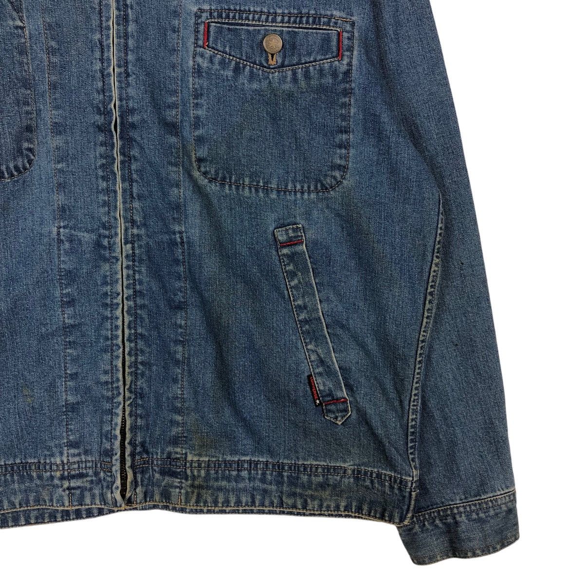 Japanese Brand 🔥Vintage Denim Chore Jacket Converse All Star USA Size US L / EU 52-54 / 3 - 4 Thumbnail