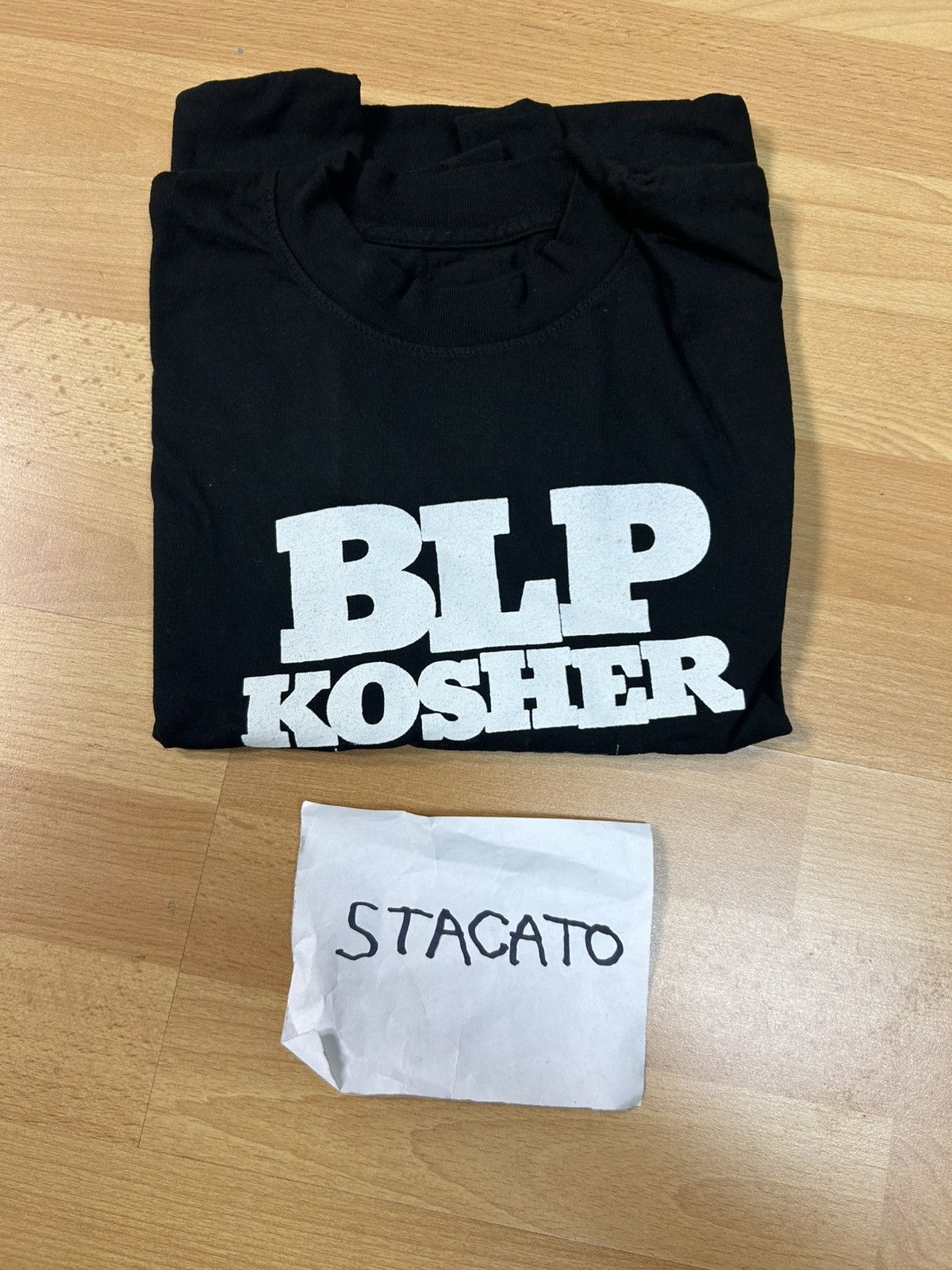 Rap Tees × Vintage BLP Kosher Driedelman Tour Tee Black Small Size US S / EU 44-46 / 1 - 8 Thumbnail