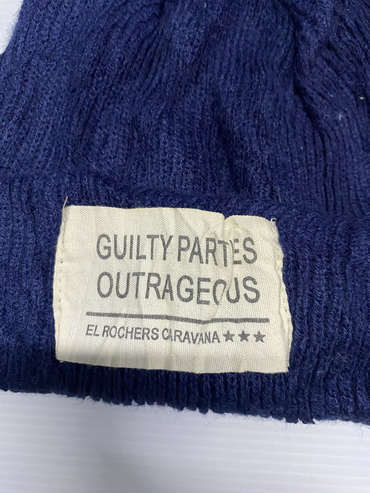 Wacko Maria Gulity Parties Knitted Beanie Hat Size ONE SIZE - 2 Thumbnail