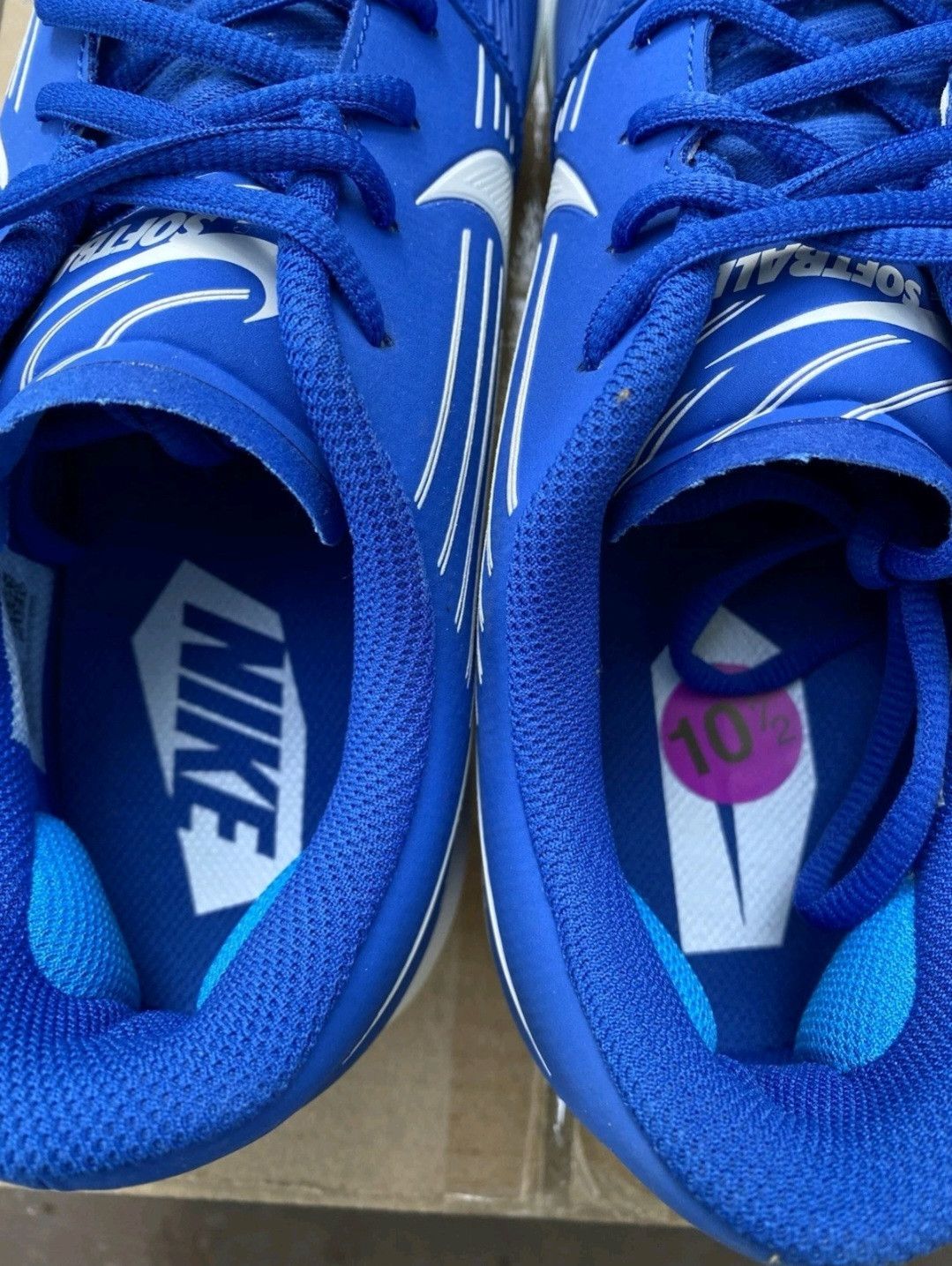 Nike WMNS Nike HyperDiamond 3 Pro Blue Game Royal Size 10.5 DS Size US 10.5 / IT 40.5 - 6 Thumbnail