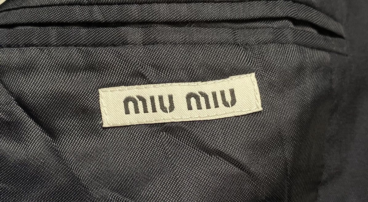 Miu Miu Miu Miu FW14 Two Button Blazer Size L / US 10 / IT 46 - 6 Thumbnail