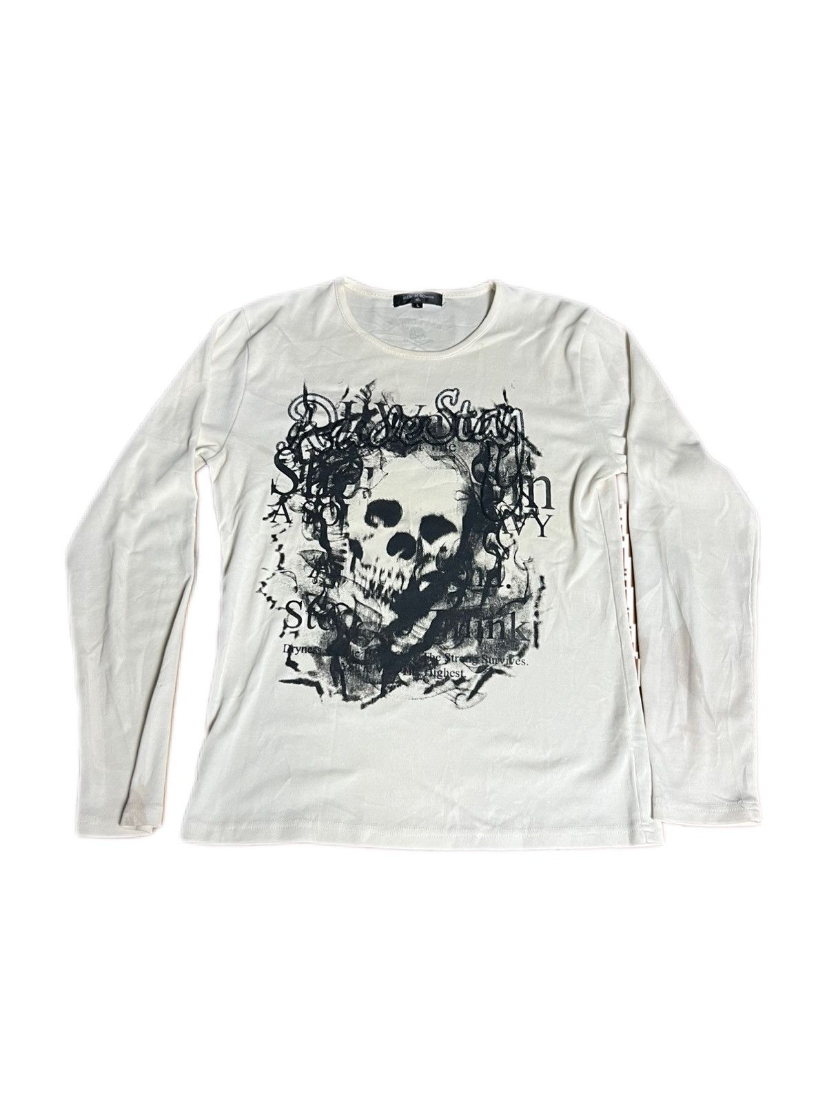 In The Attic In the Attic Chrome Skull goth Japenese Brand Size US L / EU 52-54 / 3 - 1 Thumbnail