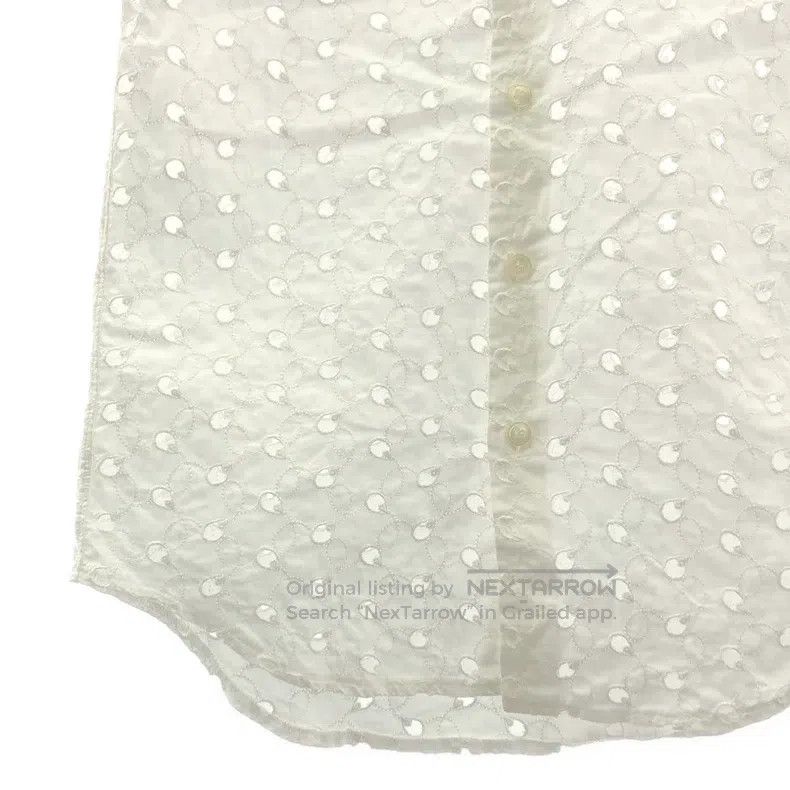 Junya Watanabe Junya Watanabe Cotton lace-up half sleeve shirt Size XS / US 0-2 / IT 36-38 - 3 Thumbnail