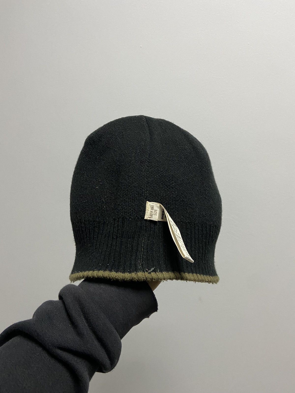 Diesel × Vintage Diesel Hat Vintage big Logo beanie skateboarding Y2K Size ONE SIZE - 4 Thumbnail