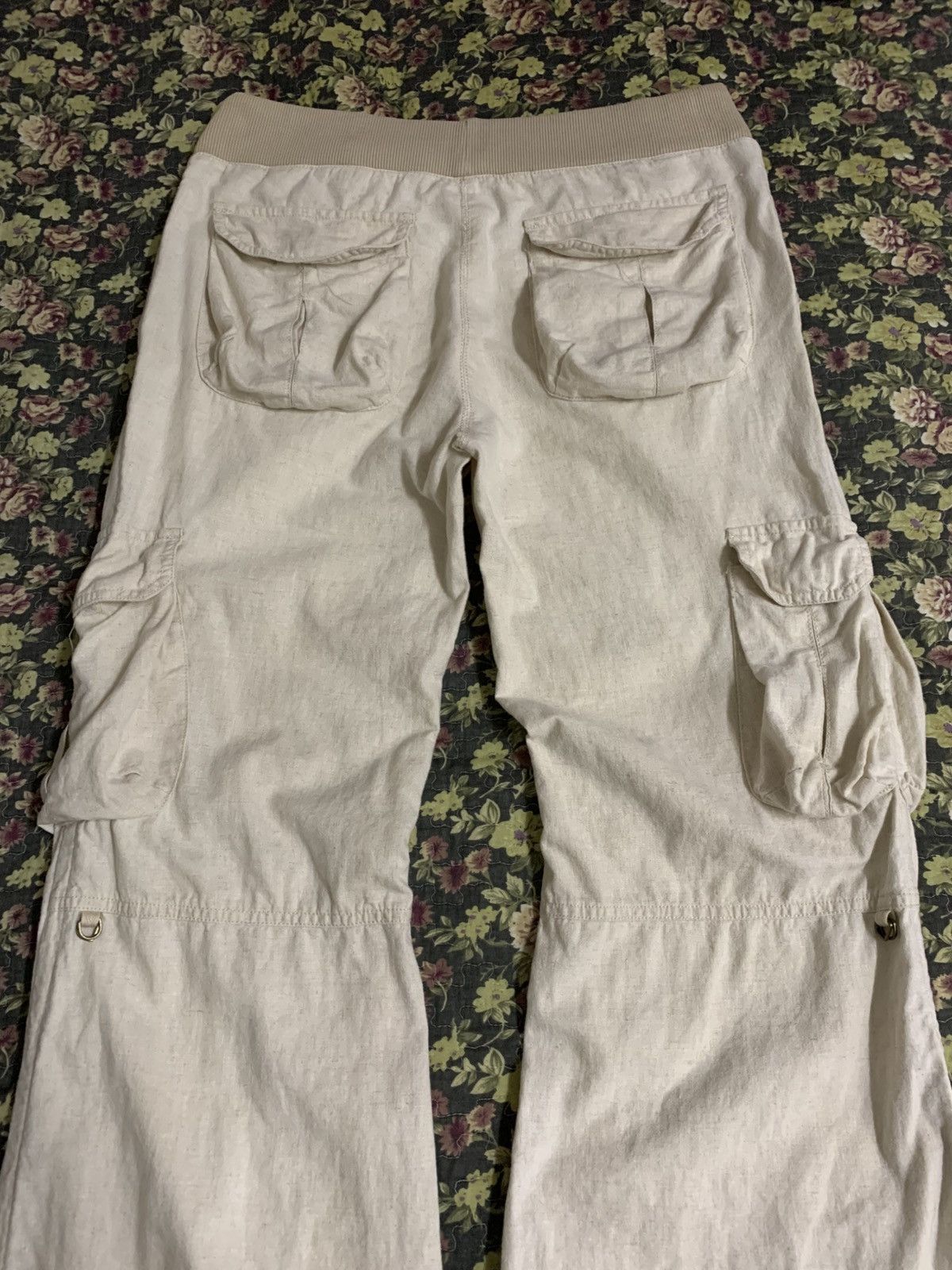 GOA GOA 3D Pocket Flare Cargo Pants Wide Leg Trouser Y2K Style Size US 34 / EU 50 - 6 Thumbnail