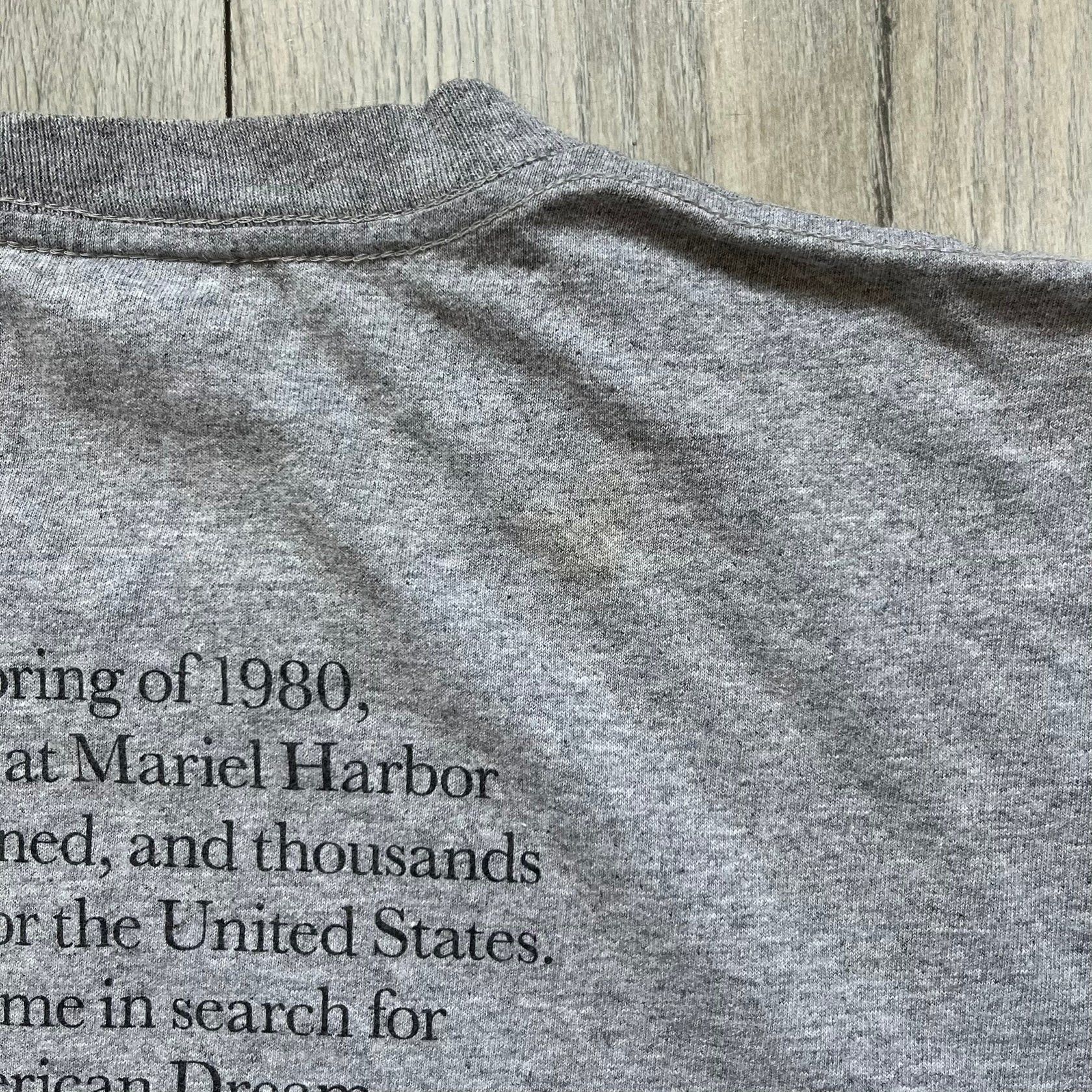 Supreme Supreme FW17 Scarface Split Grey Tee Size US M / EU 48-50 / 2 - 10 Thumbnail