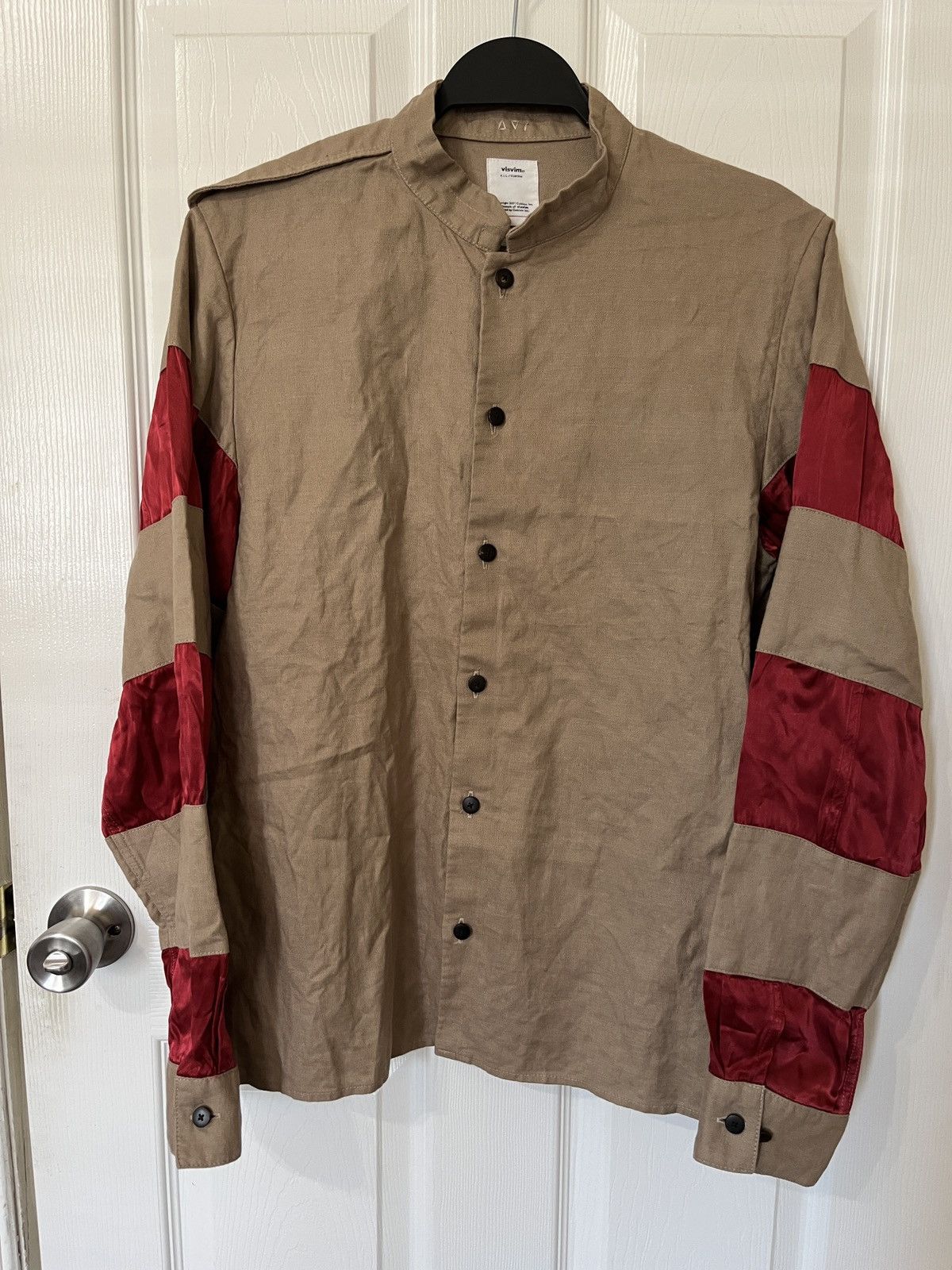 Visvim Visvim Triple Crown Shirt L/S Spring Summer 2020 Size US S / EU 44-46 / 1 - 1 Thumbnail