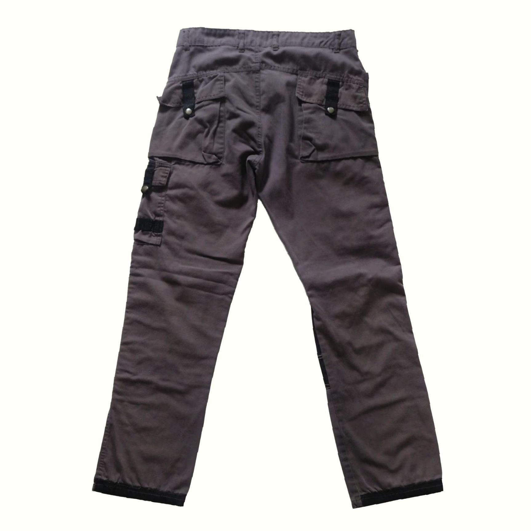 Vintage VINTAGE SKYLINE WEARS CARGO PANTS Gray Men 34x32 Cargo Workwear Cotton 90s Grunge Hip Hop Straight 32" Inseam Mens Size US 34 / EU 50 - 3 Thumbnail