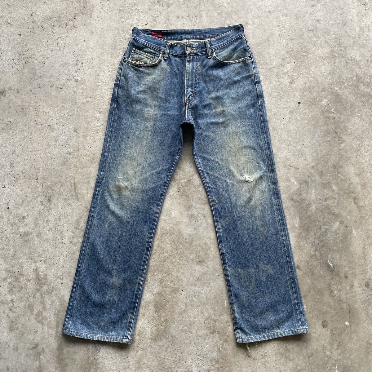 Edwin W30x29💥 Vintage Edwin 503 Faded Denim Jeans Pants Size US 30 / EU 46 - 1 Thumbnail