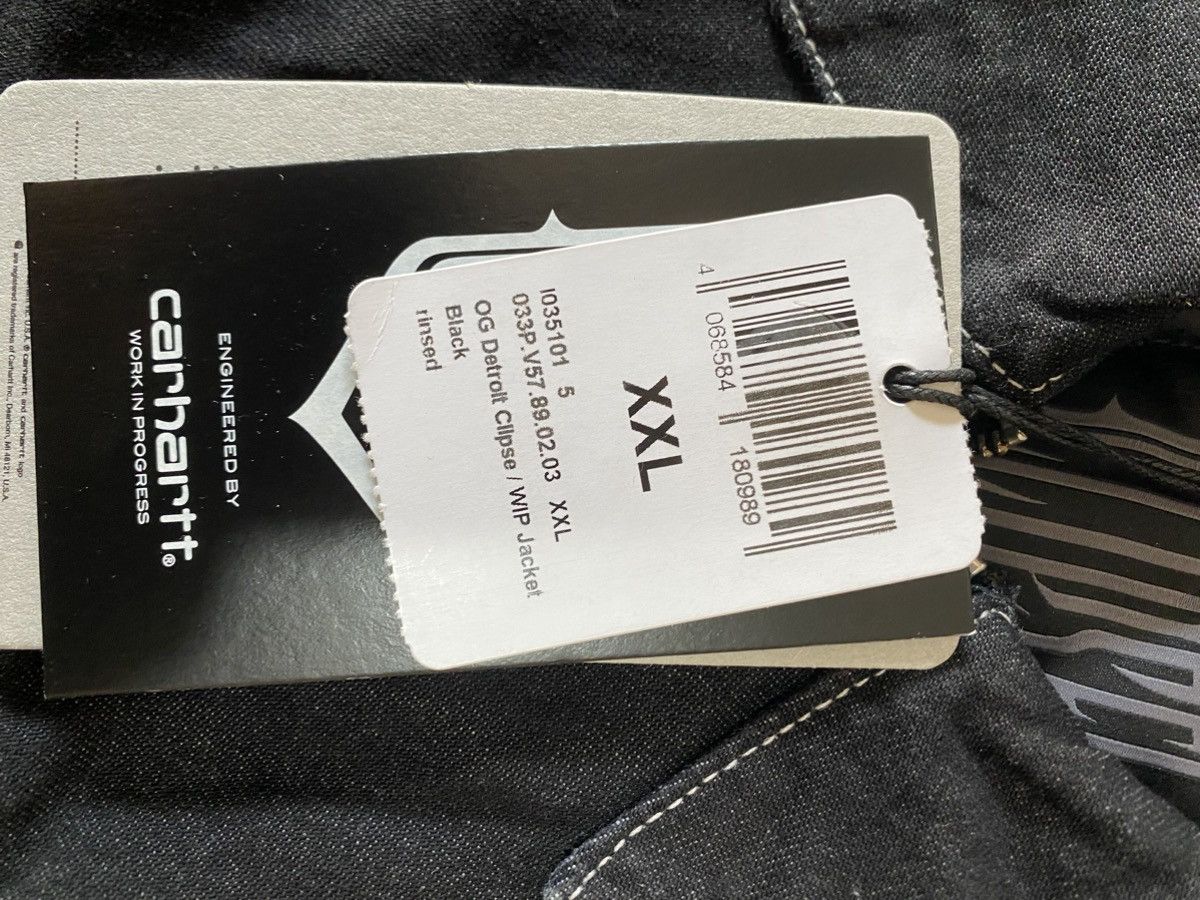 Carhartt Wip OG Detroit Carhartt WIP x Clipse size /XXL black Size US XXL / EU 58 / 5 - 14 Thumbnail
