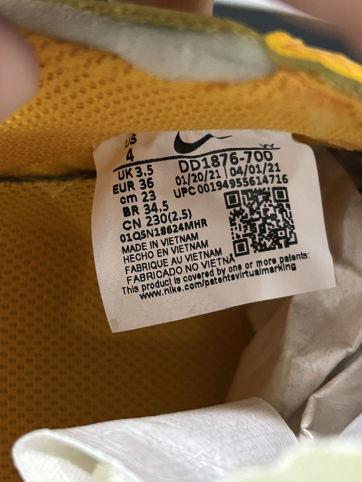 Nike × Off-White Nike Air Force 1 Low ICA Size US 4 / IT 34 - 9 Thumbnail