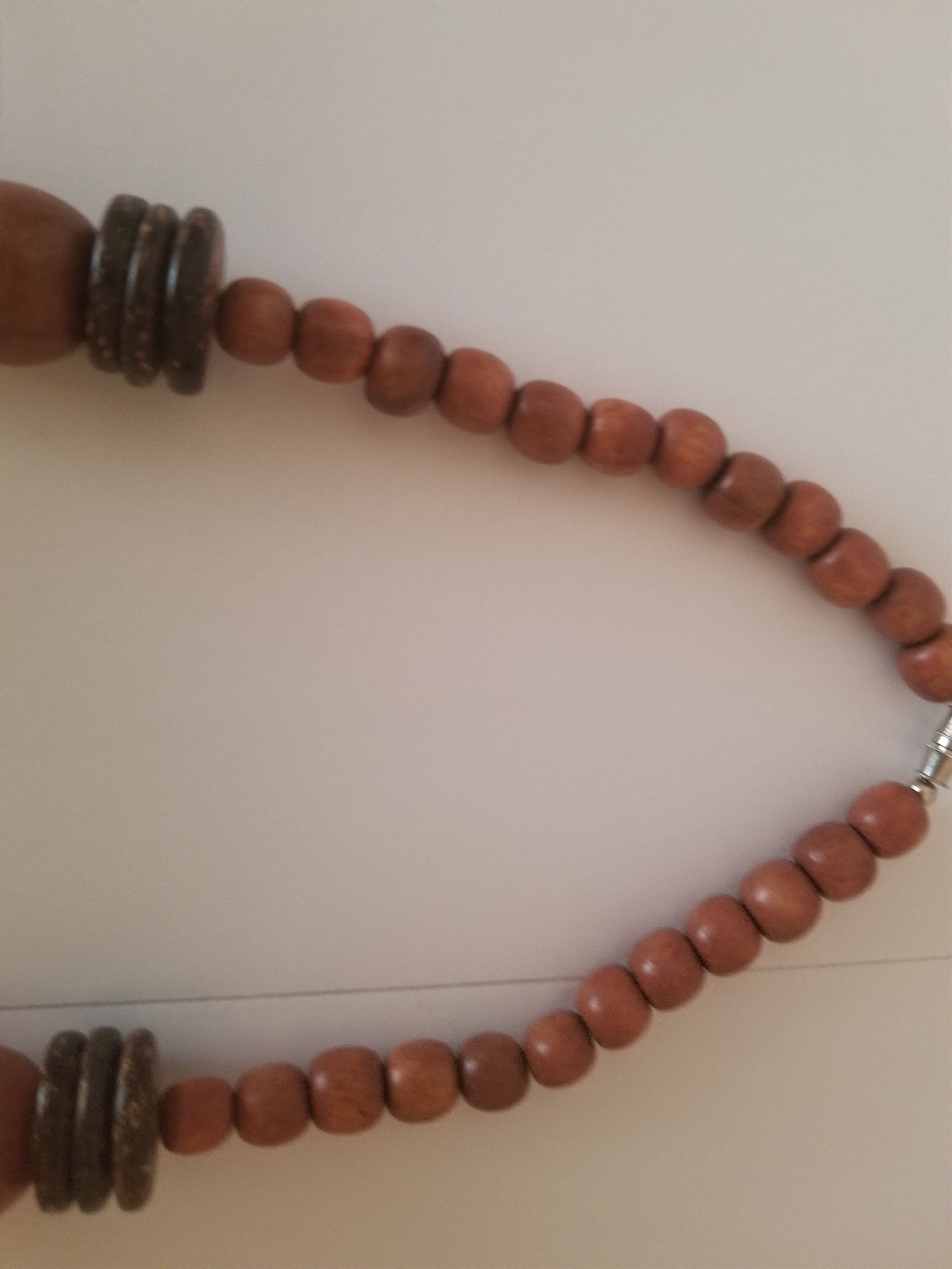 Other African Tribal Necklace Wood Beads JEWLERY Size ONE SIZE - 4 Thumbnail