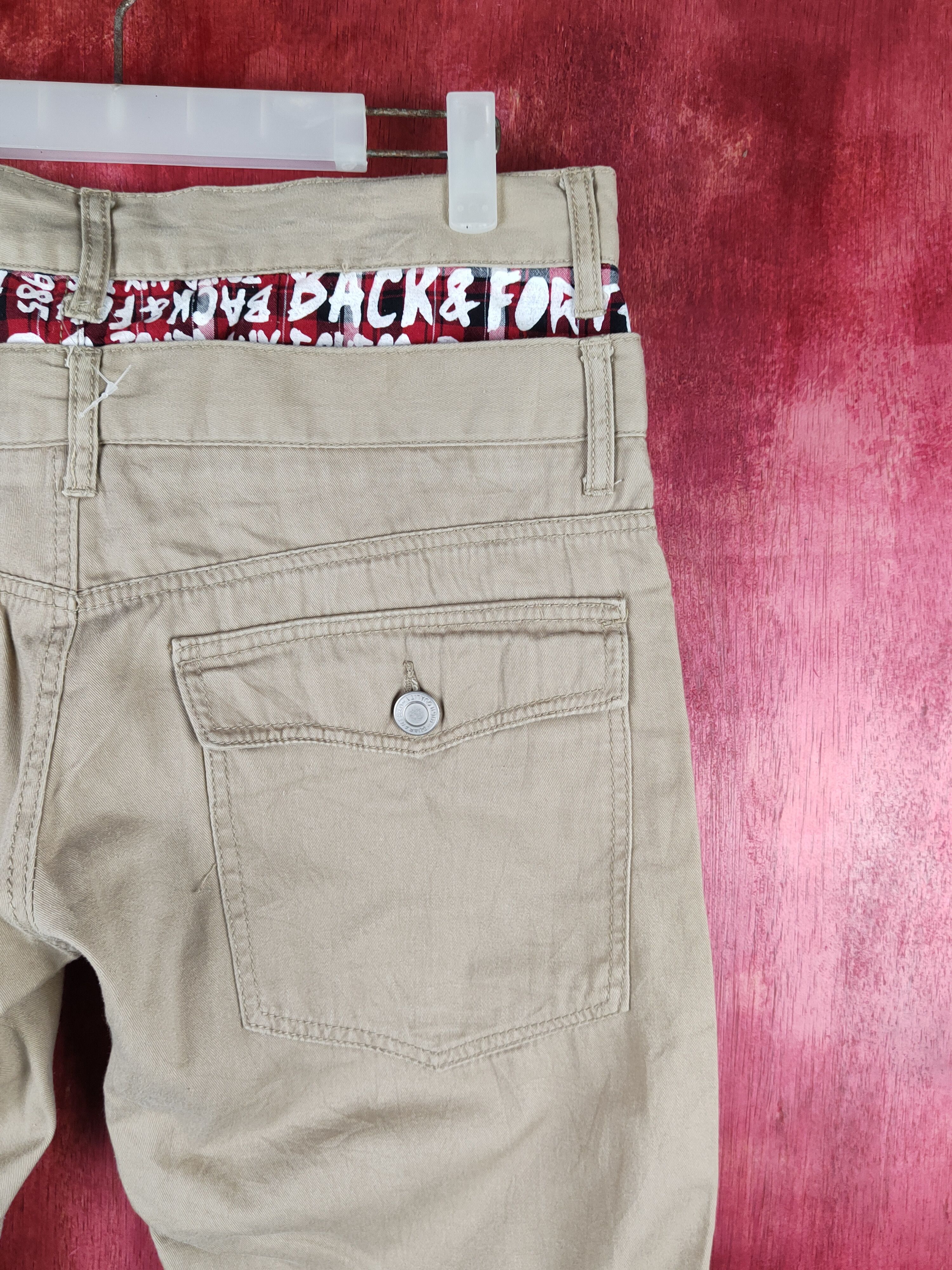 Japanese Brand Japan double waist seditionaries Brown short Pants #S1520 Size 33" - 13 Thumbnail