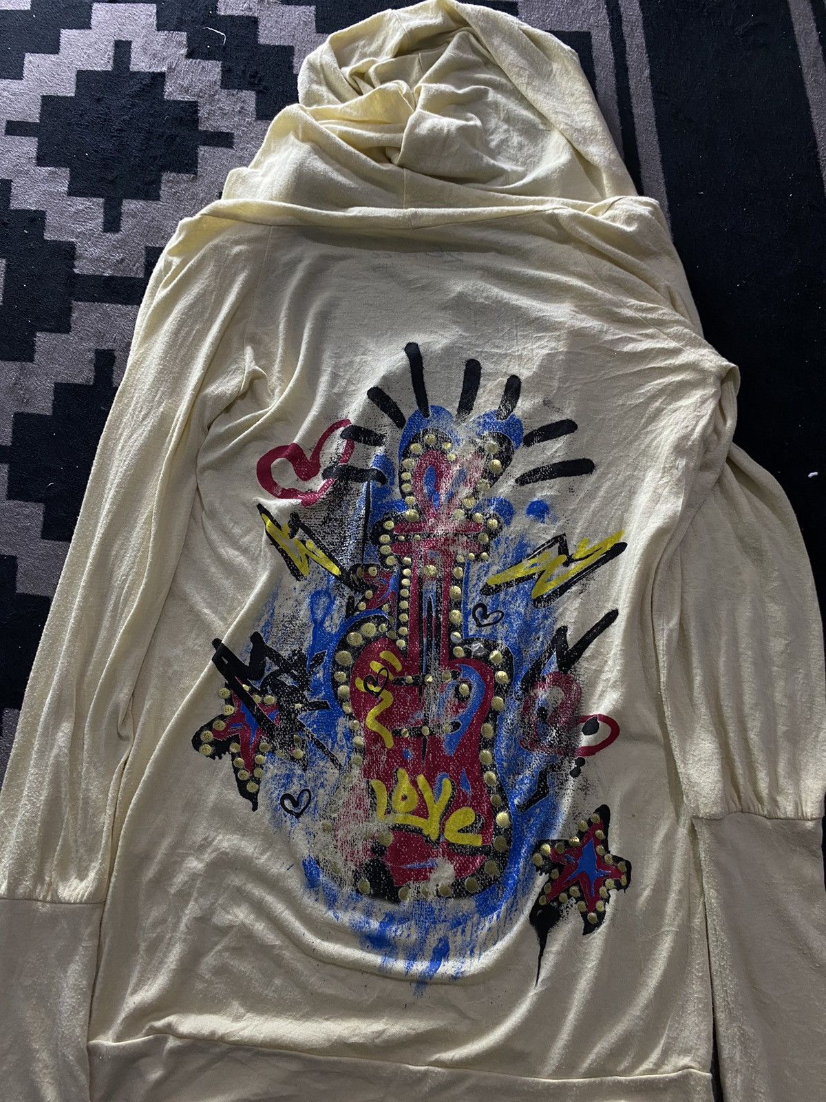 If Six Was Nine × Japanese Brand × Le Grande Bleu (L.G.B.) 2b free art sweatshirt hoodie lgb style Size US M / EU 48-50 / 2 - 2 Thumbnail