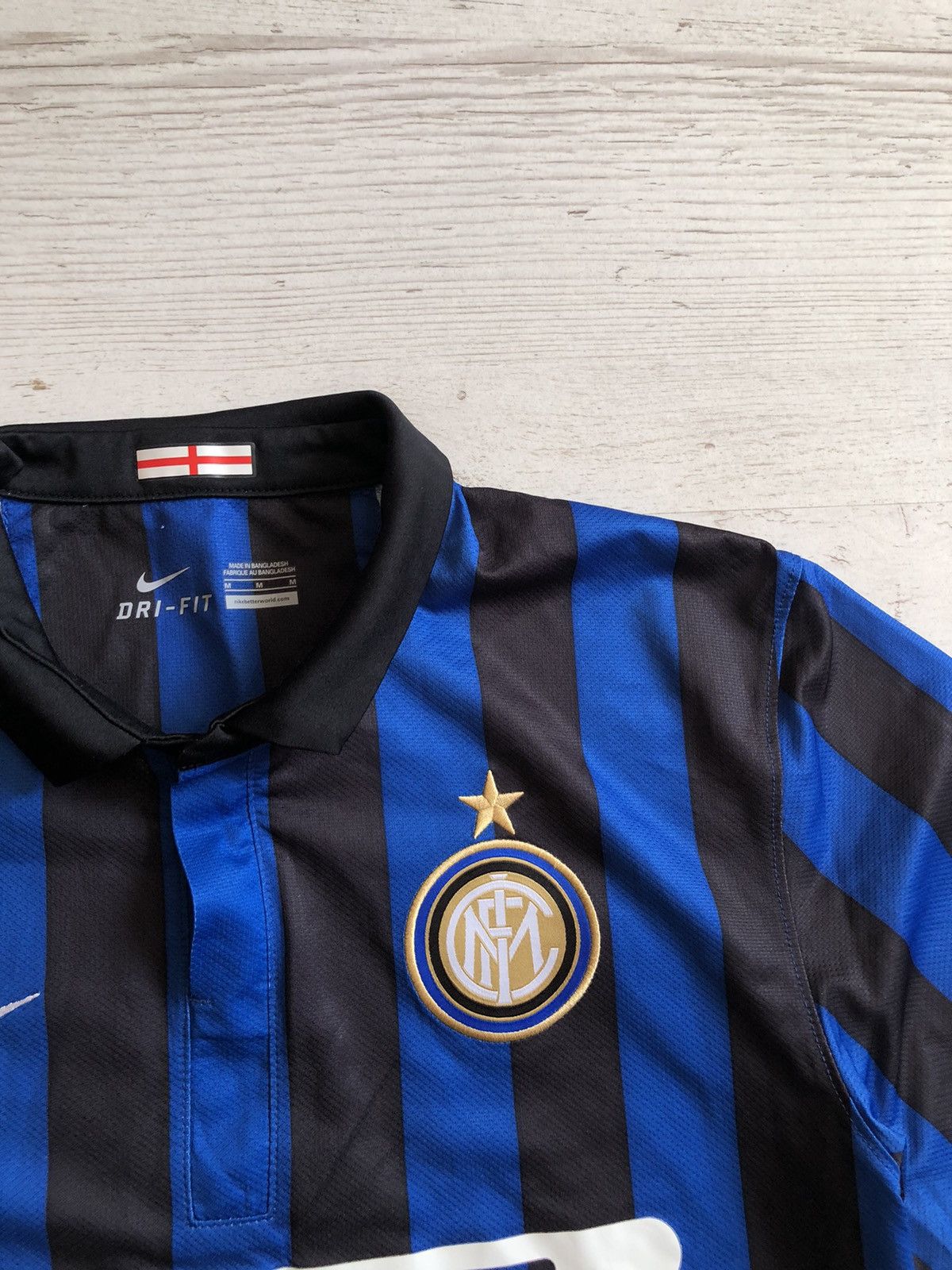 Nike INTER MILAN 2012 HOME FOOTBALL SHIRT SOCCER JERSEY NIKE Size US M / EU 48-50 / 2 - 7 Thumbnail