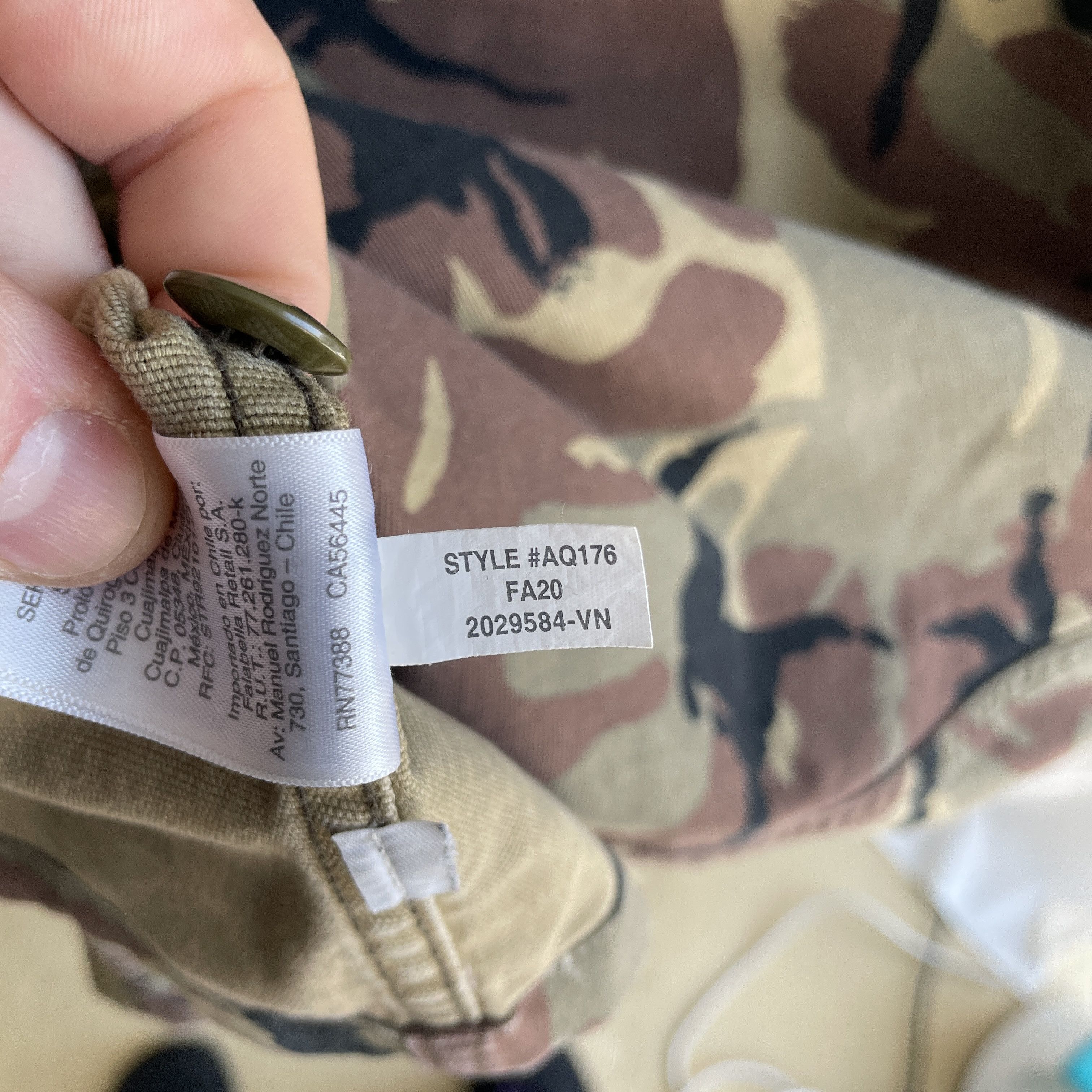 Wallace & Barnes Wallace & Barnes J Crew Camo Military Overshirt Jacket Size US M / EU 48-50 / 2 - 11 Thumbnail