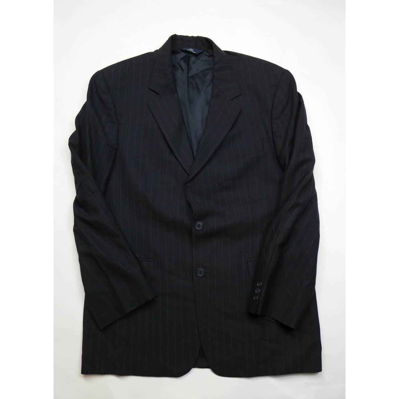 Brooks Brothers Brooks Brothers "346" sport coat, 40R, navy blue pinstripe Size 40R - 1 Thumbnail