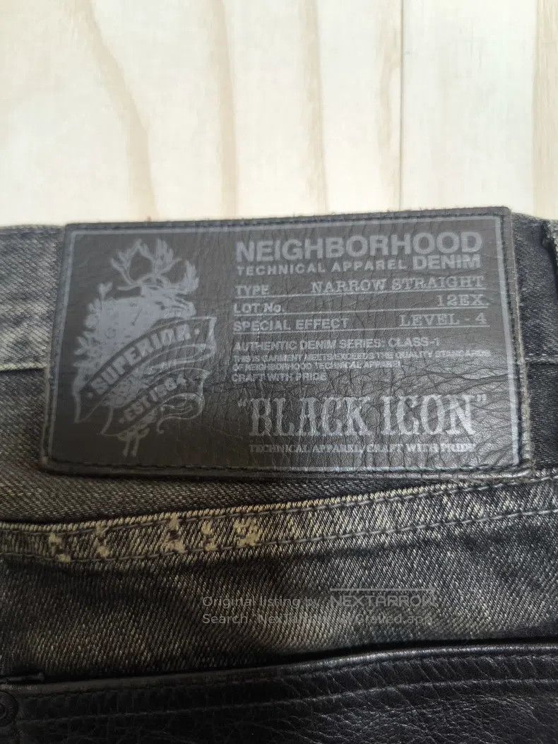 Neighborhood Neighborhood size XL Limited edition water-washed black ox Size US 27 - 3 Thumbnail