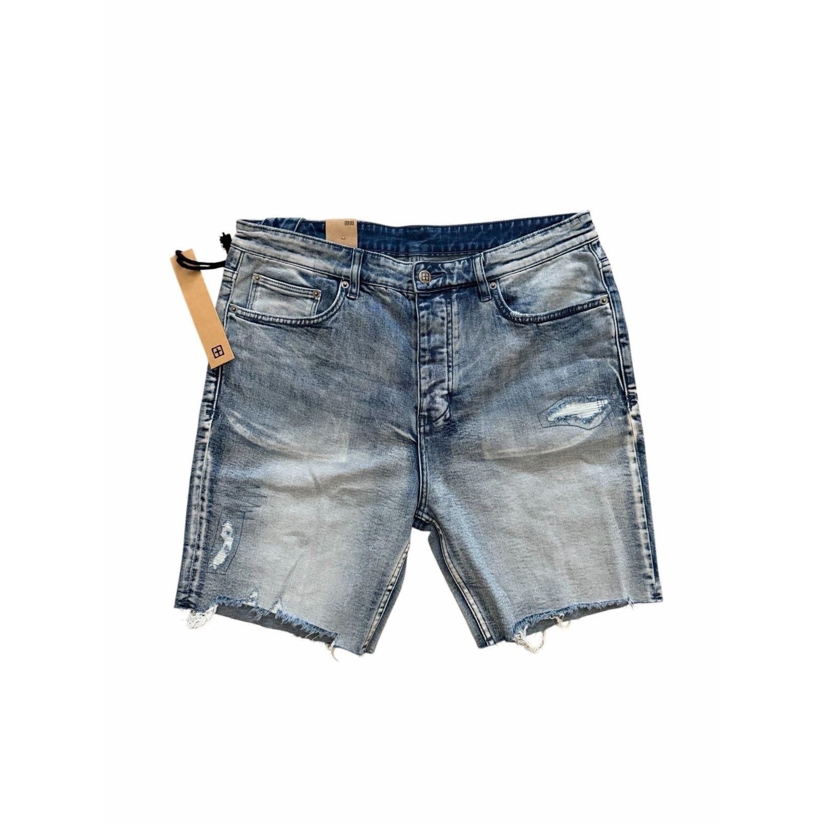 Ksubi Ksubi Jeans Mens Short Rekovery Denim Shorts Blue Size 36 Size US 36 / EU 52 - 1 Thumbnail