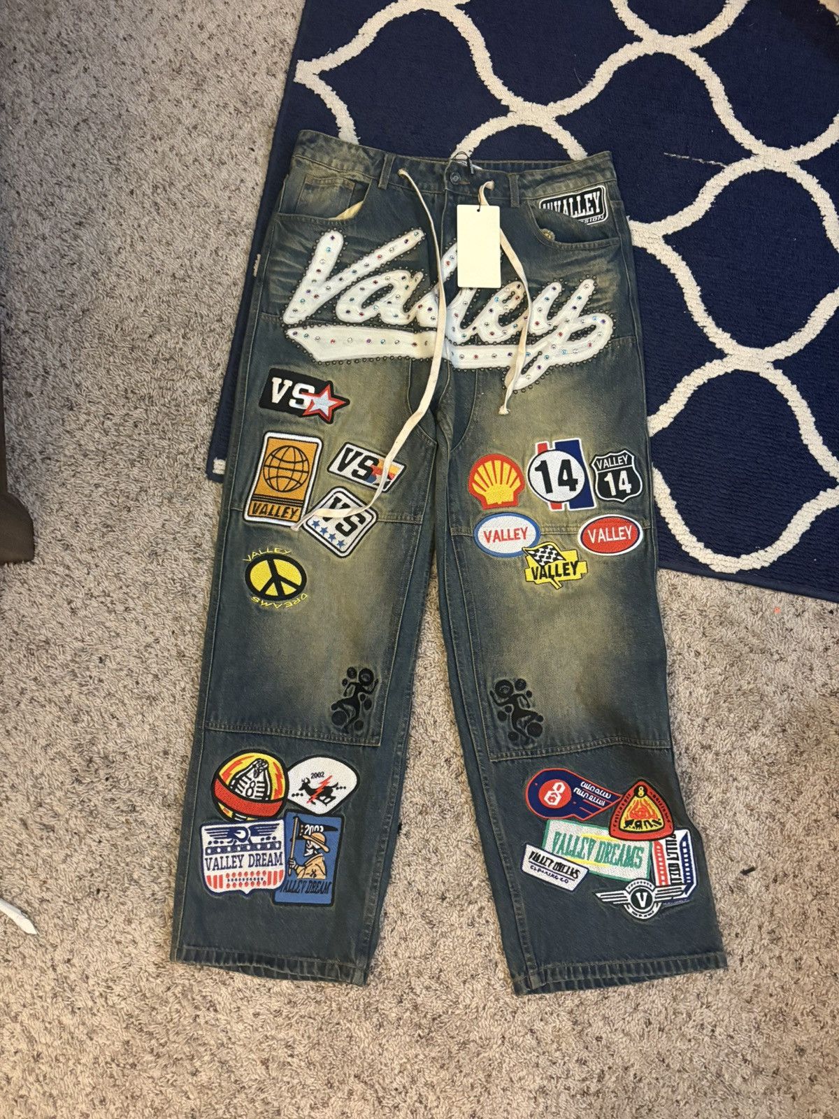 Vale vale jeans Size US 30 / EU 46 - 1 Thumbnail