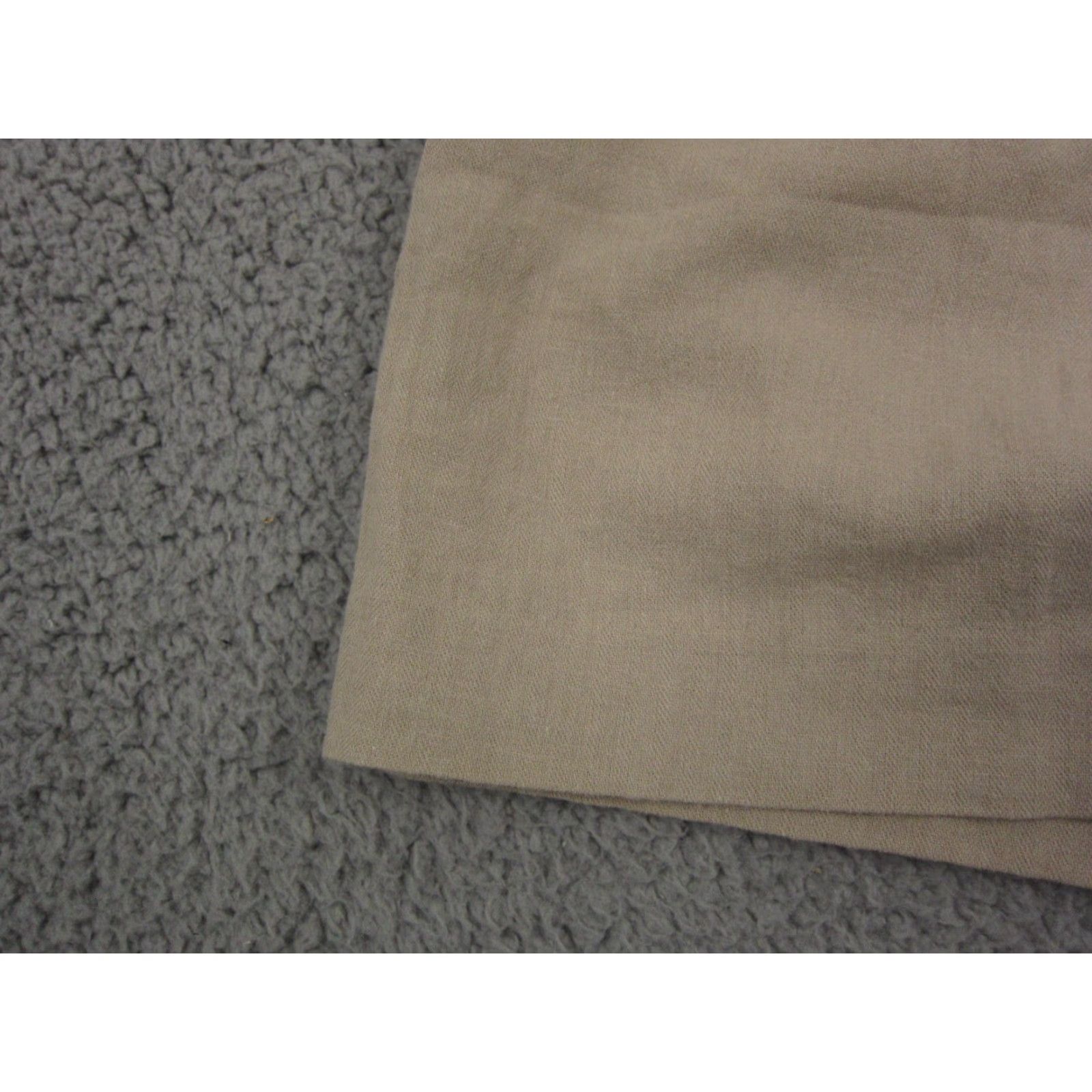 Banana Republic VINTAGE Banana Republic Shorts Womens 16 Beige Linen High Rise Pleated Khaki Chino Casual Summer Girls Womens Size 38" / US 16 / IT 52 - 3 Thumbnail