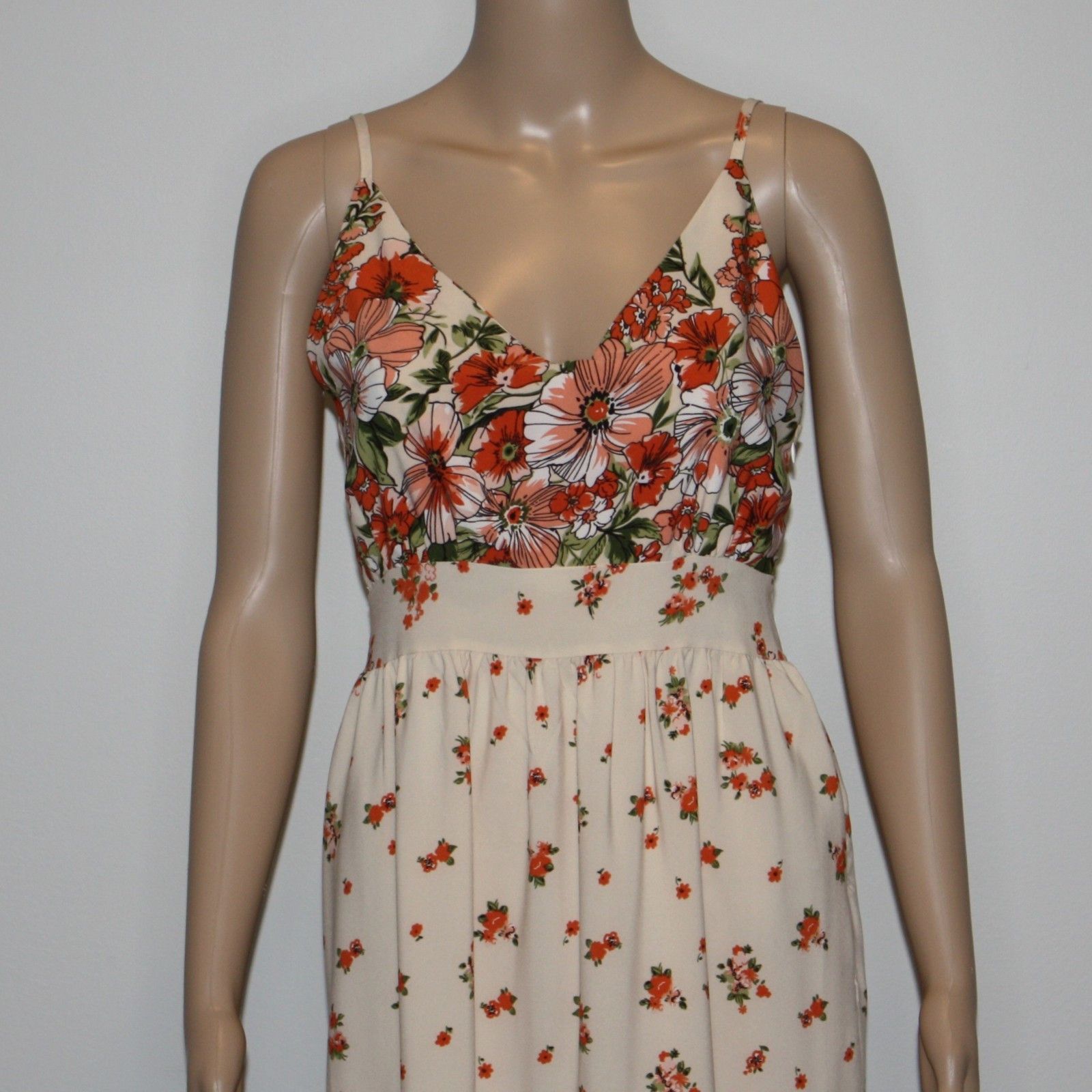 Other Goodnight Macaroon Floral Print Long Cami Dress in Small NWT Size S / US 4 / IT 40 - 2 Thumbnail