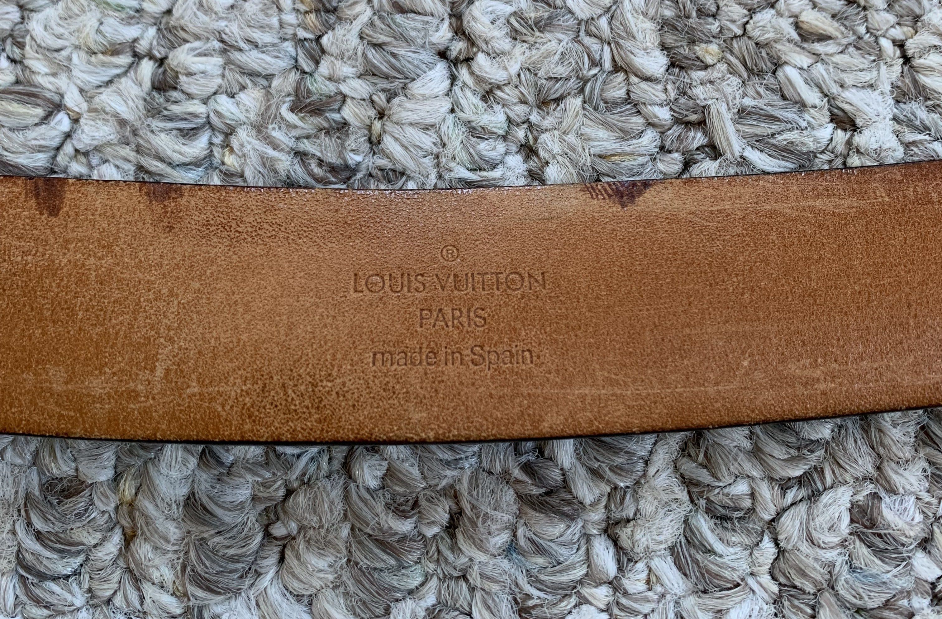 Louis Vuitton × Takashi Murakami S/S 2003 Louis Murakami Multicolor Monogram Belt + Box Size 30 - 9 Thumbnail
