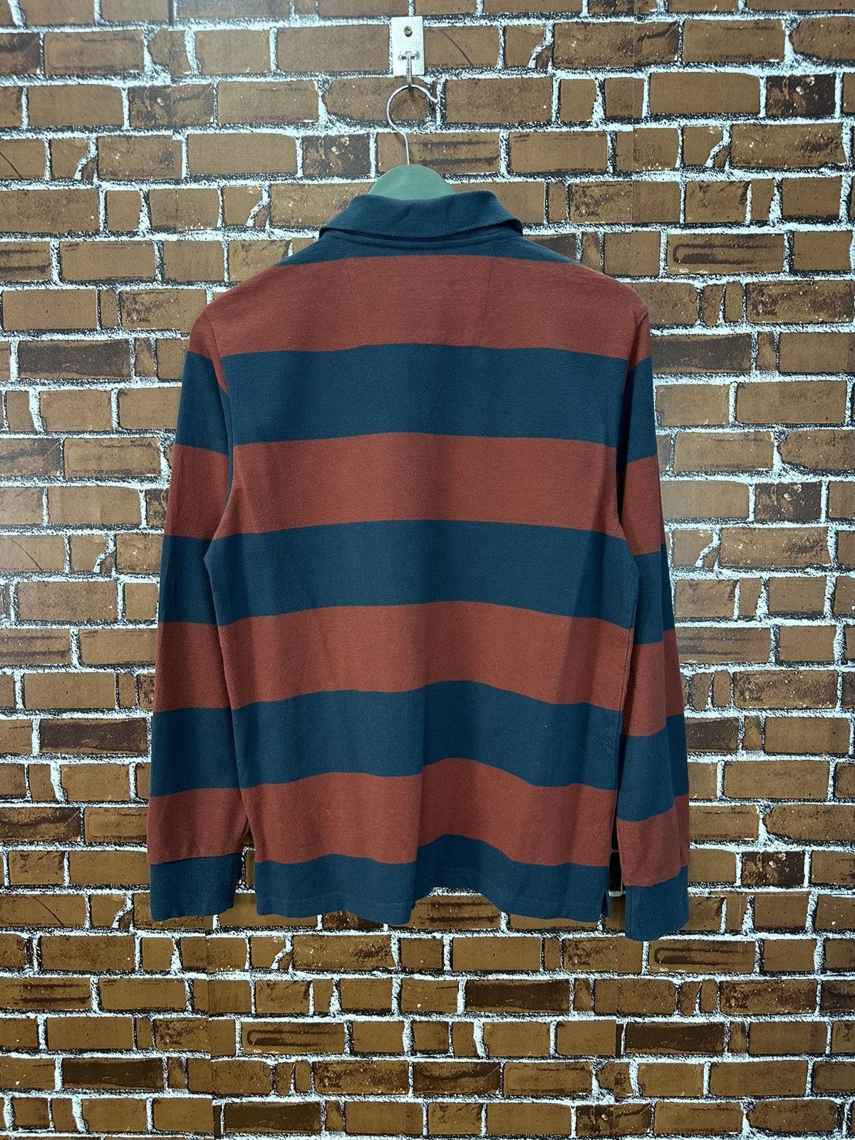 Lyle & Scott Lyle & Scott Stripe Rugby Polo A918 Size US M / EU 48-50 / 2 - 3 Thumbnail
