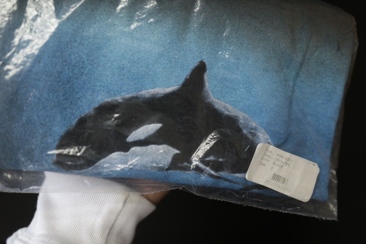 Awake NY Black Sz Small Awake NY Orca Dolphin Tee Size US S / EU 44-46 / 1 - 5 Thumbnail