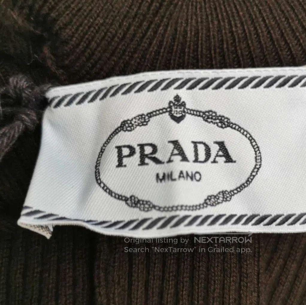 Prada Prada Black Turtleneck Long Sleeve Knit Top . Size S / US 4 / IT 40 - 4 Thumbnail