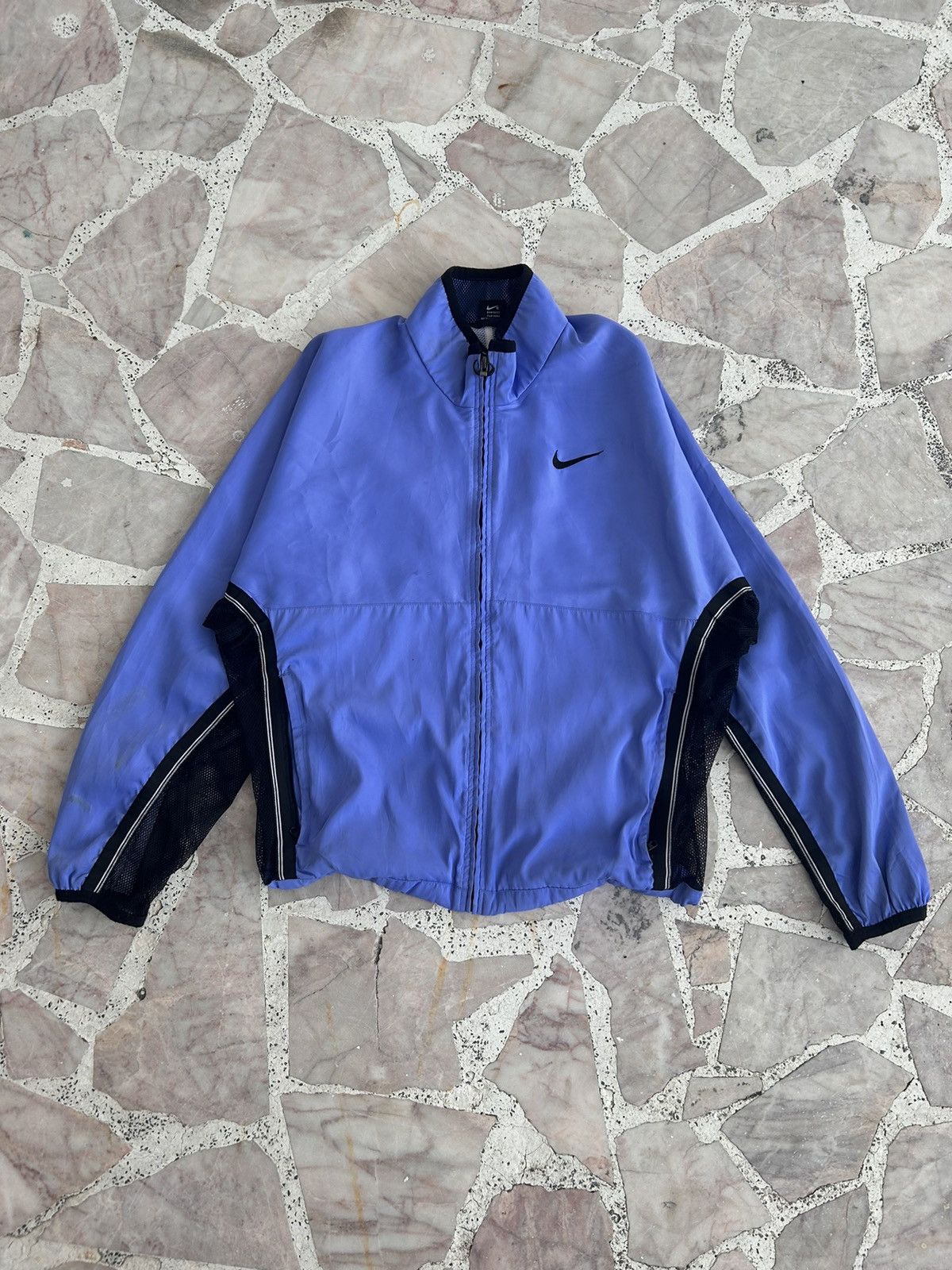Nike nike agassi windbresker blue jacket zip on Size US L / EU 52-54 / 3 - 1 Thumbnail