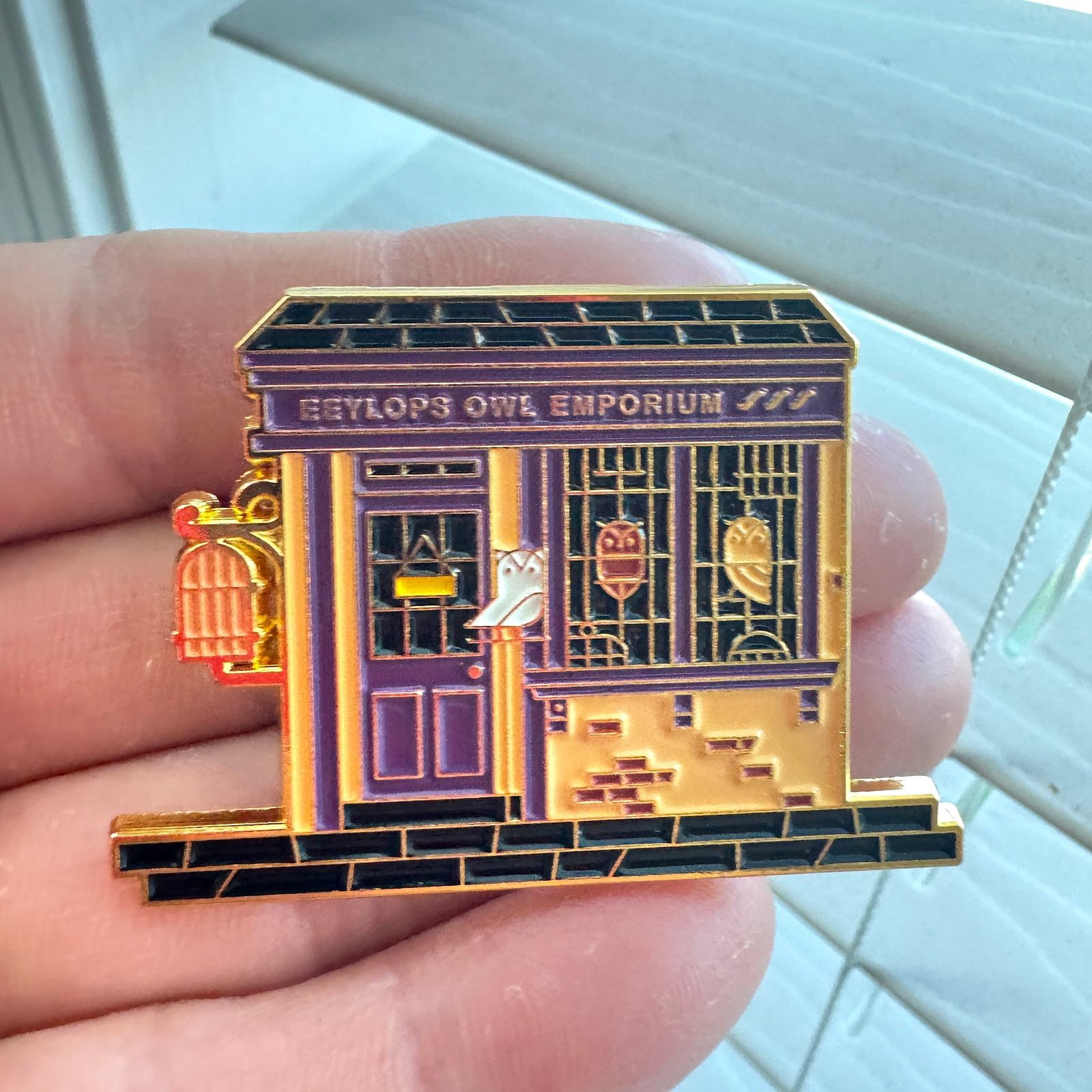 Japanese Brand Eeylops Owl Emporium Owl Store Harry Potter Enamel Pin ...