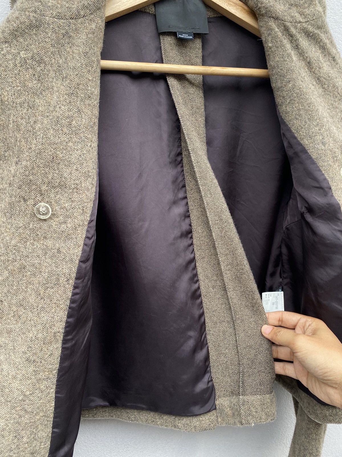 Alexander Wang 💥Archive💥 Alexander Wang Fully Zip Lined Anorak Wool Cropped Size XS / US 0-2 / IT 36-38 - 6 Thumbnail