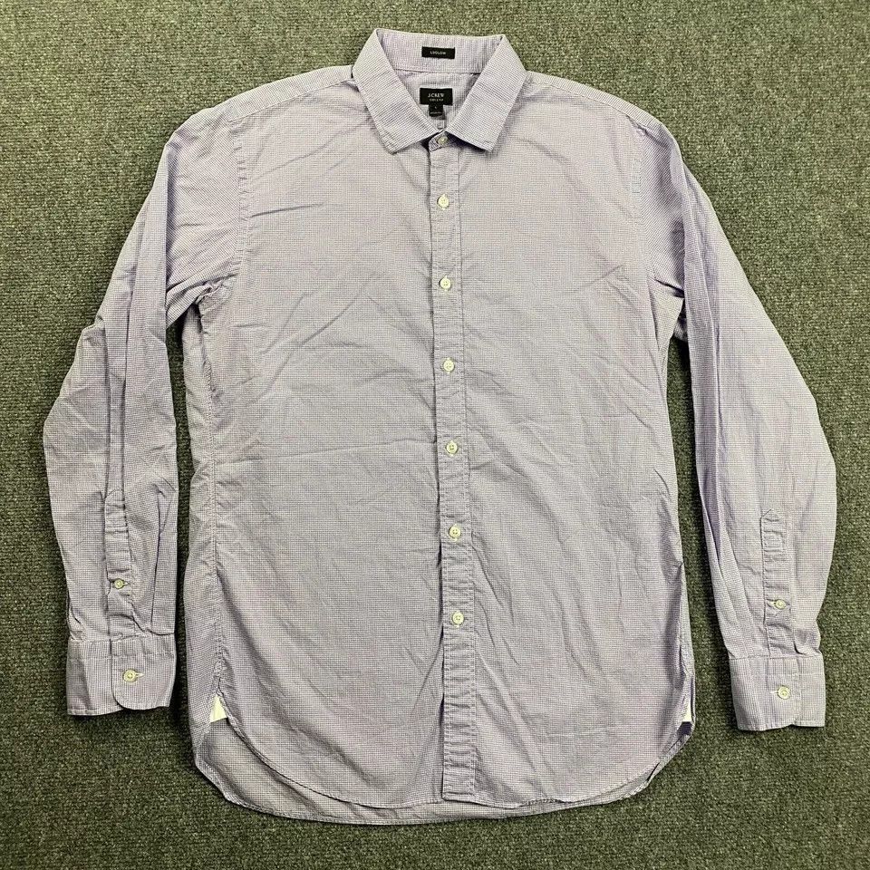 J.Crew J Crew Shirt Mens Large Gingham Ludlow 120s 2 Ply Button Up Size US L / EU 52-54 / 3 - 1 Thumbnail