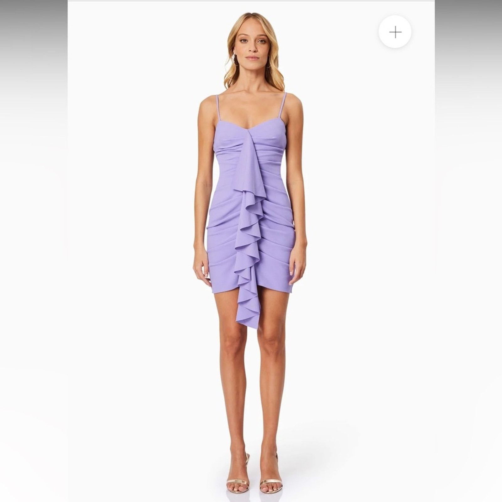 ELLIATT NWT Elliatt $265 BLACK Ruffle Dress Size S Size S / US 4 / IT 40 - 6 Thumbnail