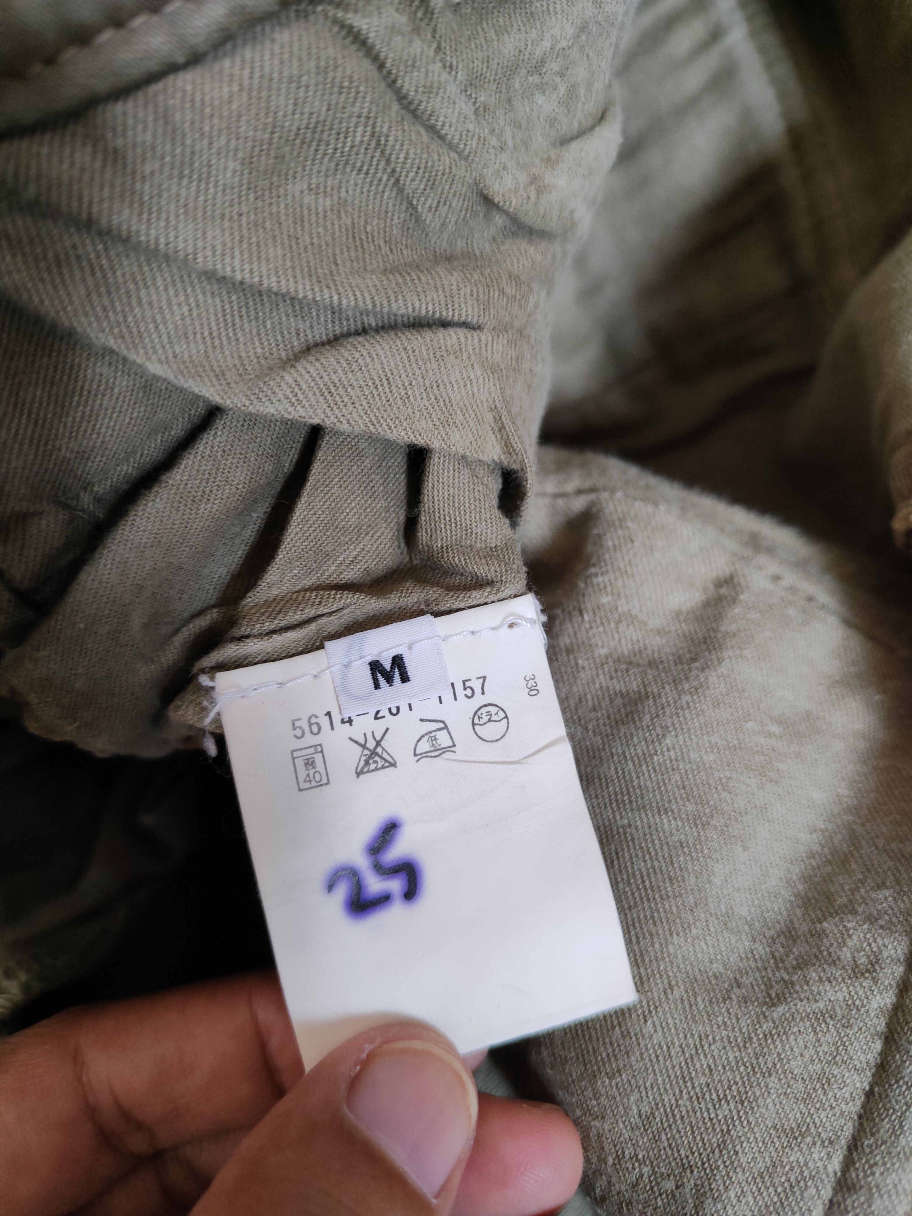 Japanese Brand DL Another Edition Multipocket Tactical Cargo Pants #1517 Size 28" / US 6 / IT 42 - 13 Thumbnail