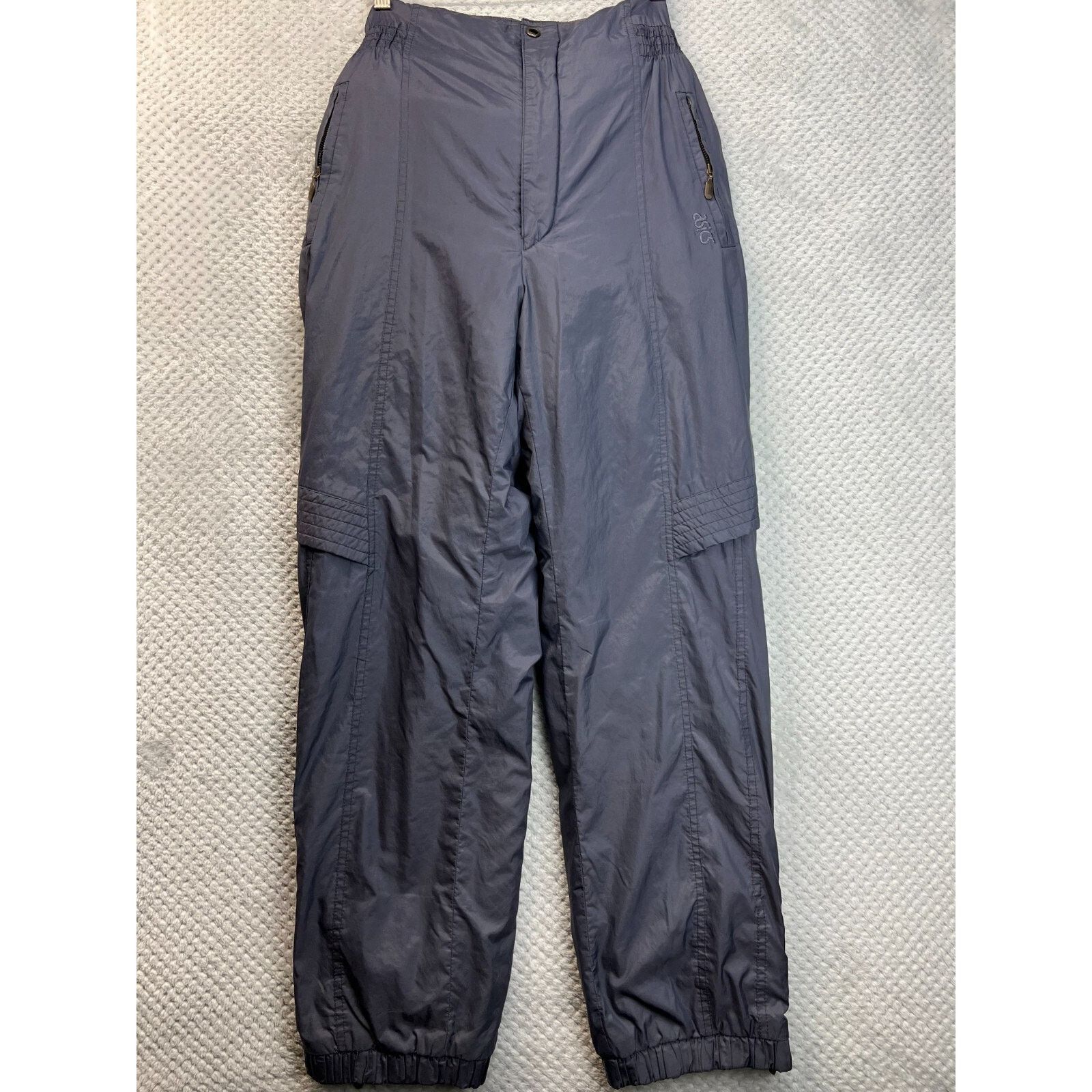 Asics VINTAGE Asics Mens Ski Team Snow Bib Size Large Insulated Size US 38 / EU 54 - 2 Thumbnail