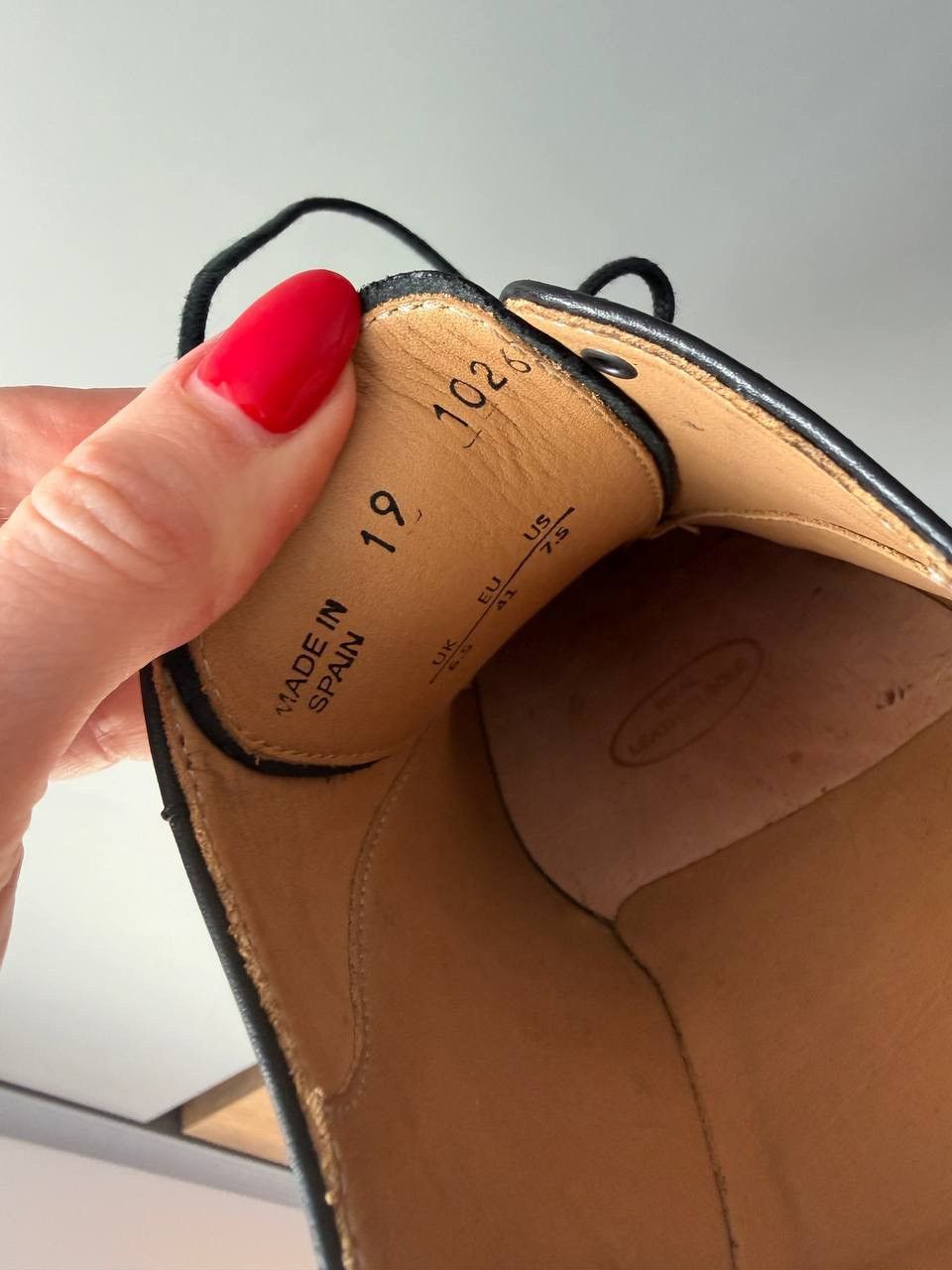 Other Shoepassion Berlin Split Toe Derby Leather Shoes (Y0831) Size US 6.5 / EU 39-40 - 12 Thumbnail