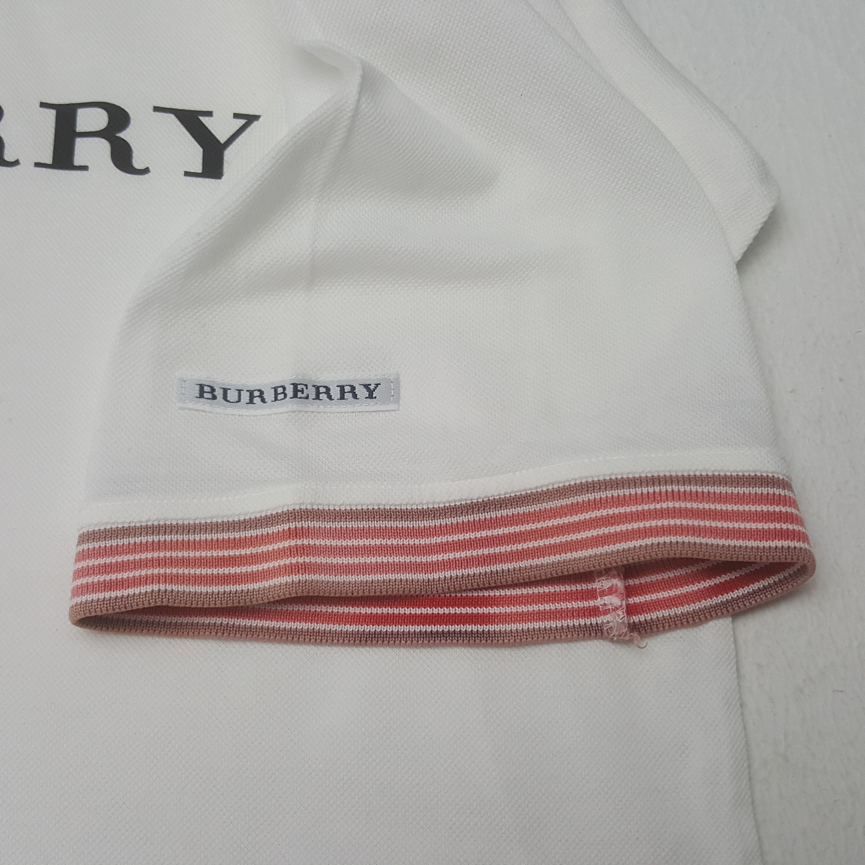 Burberry × Vintage Vintage Burberry London Custom Art Logo Polos Shirt Size US M / EU 48-50 / 2 - 5 Thumbnail
