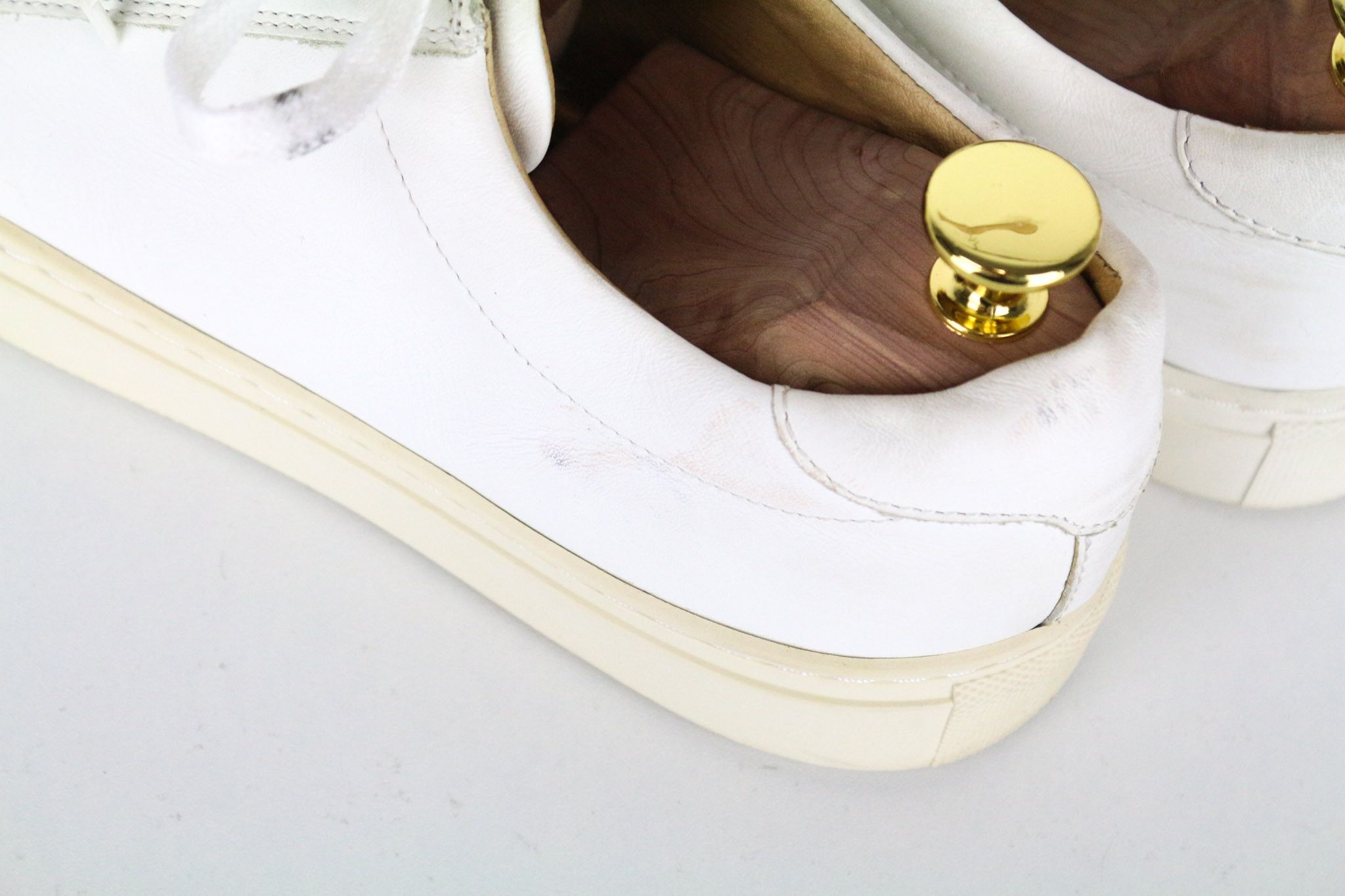 Suitsupply EU39 White Leather Laced Casual Sneakers 73135 Size US 6 / EU 39 - 12 Thumbnail