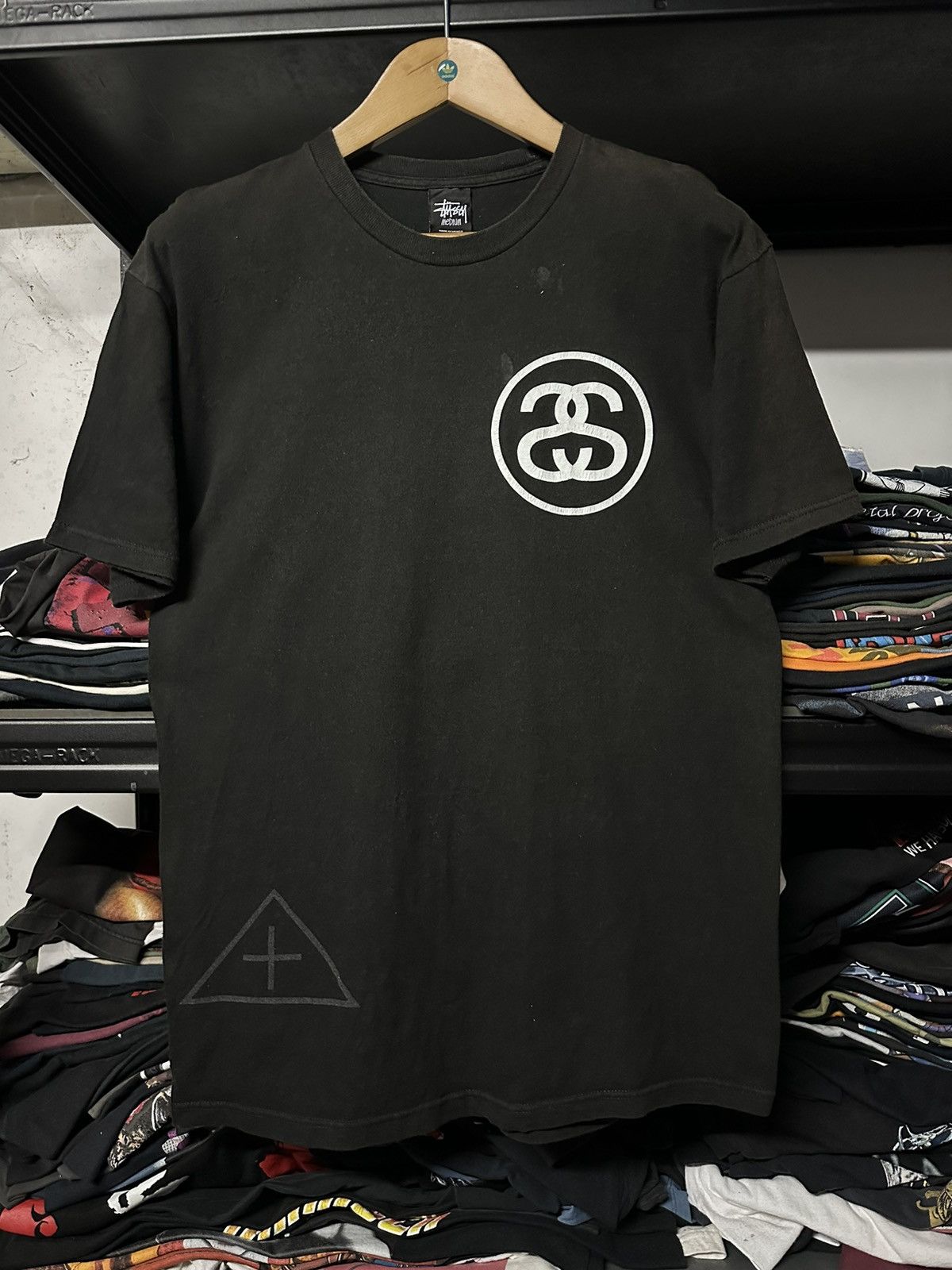 Stussy × Vintage Vintage Stussy Skateboard Sun Faded Tee Size US M / EU 48-50 / 2 - 1 Thumbnail