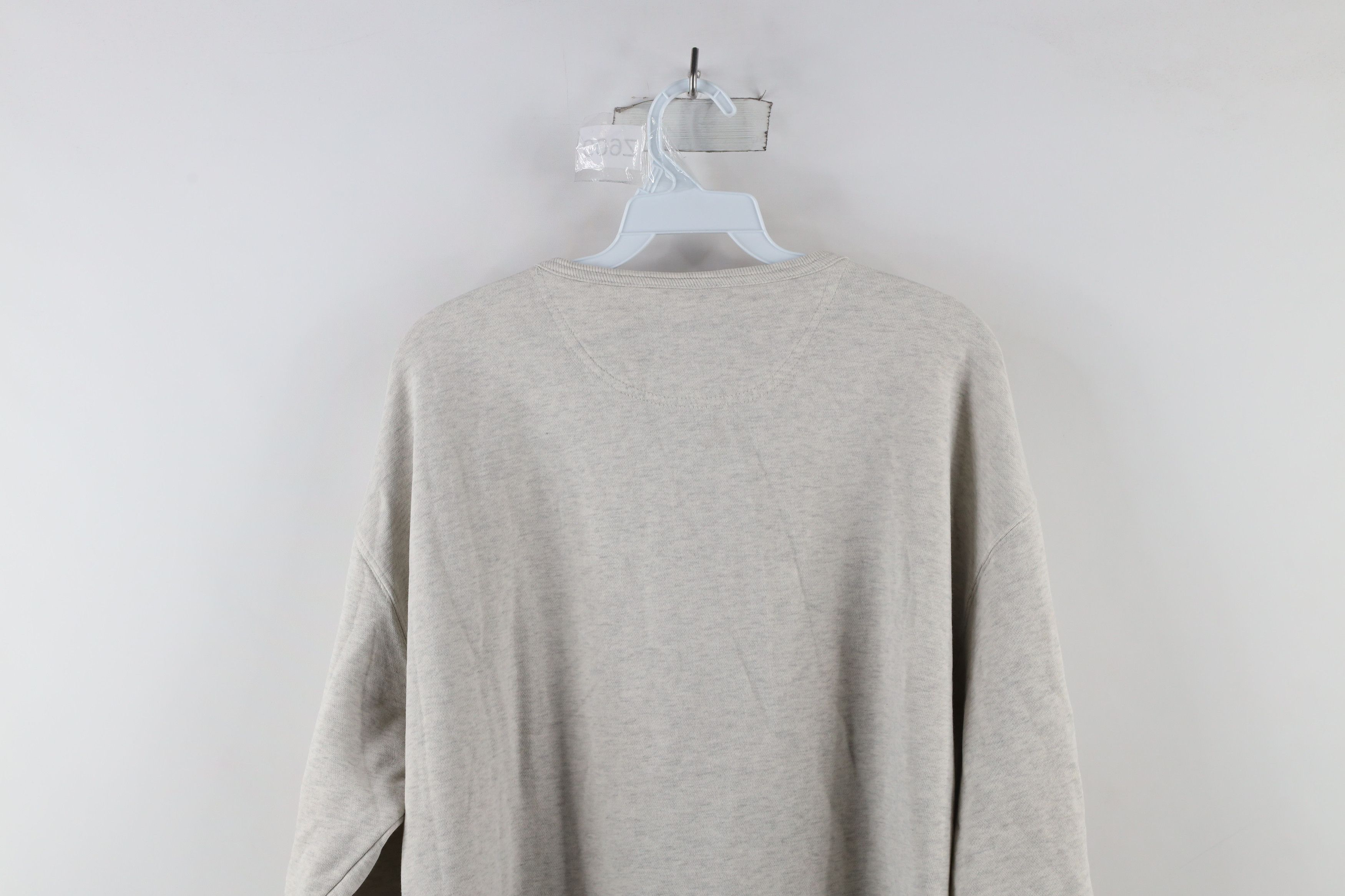 Abercrombie & Fitch Vintage 90s Abercrombie & Fitch Blank Henley Sweatshirt Gray Size US M / EU 48-50 / 2 - 11 Thumbnail
