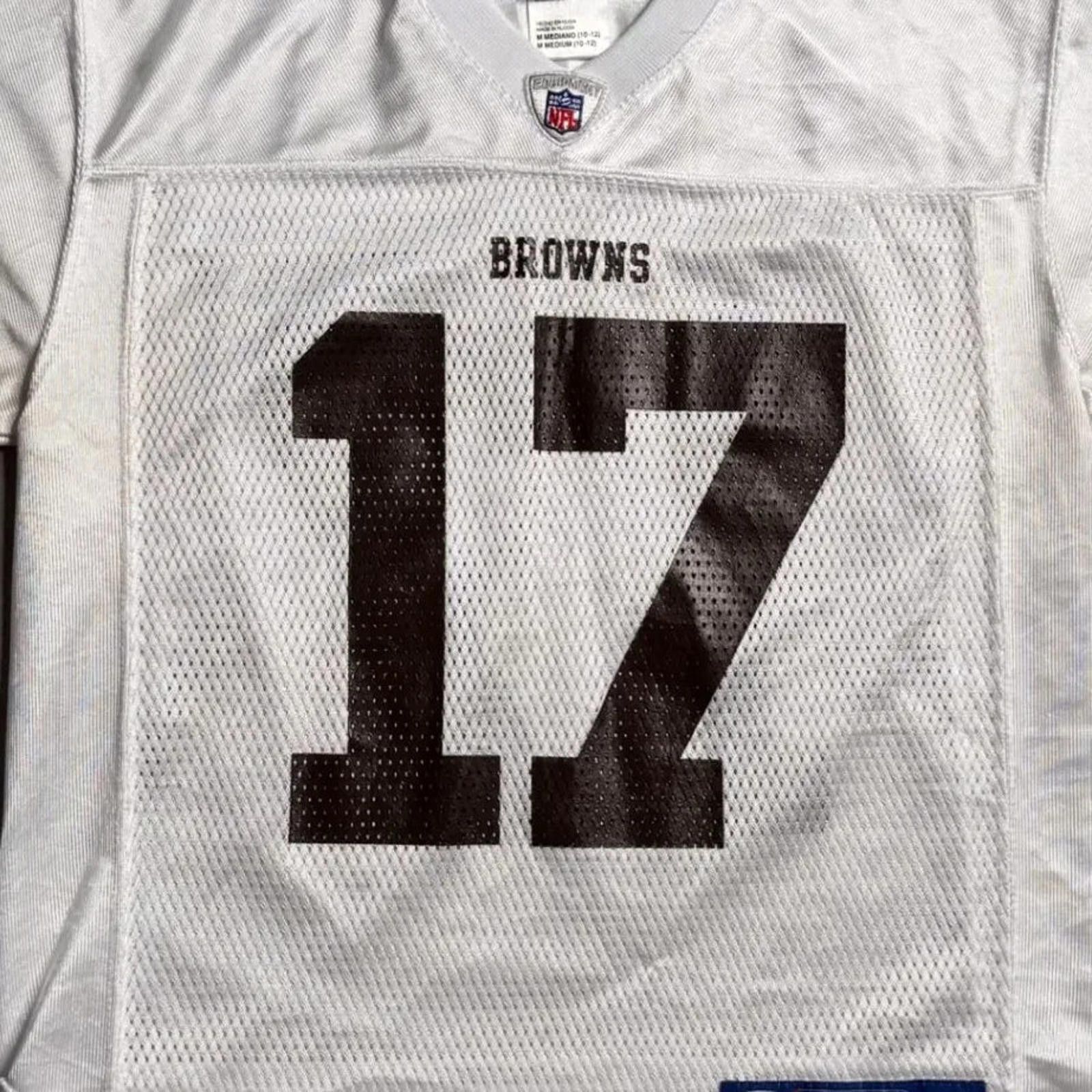 Reebok Clevland Browns Braylon Edawrds Jersey- 3XS Size US L / EU 52-54 / 3 - 9 Thumbnail