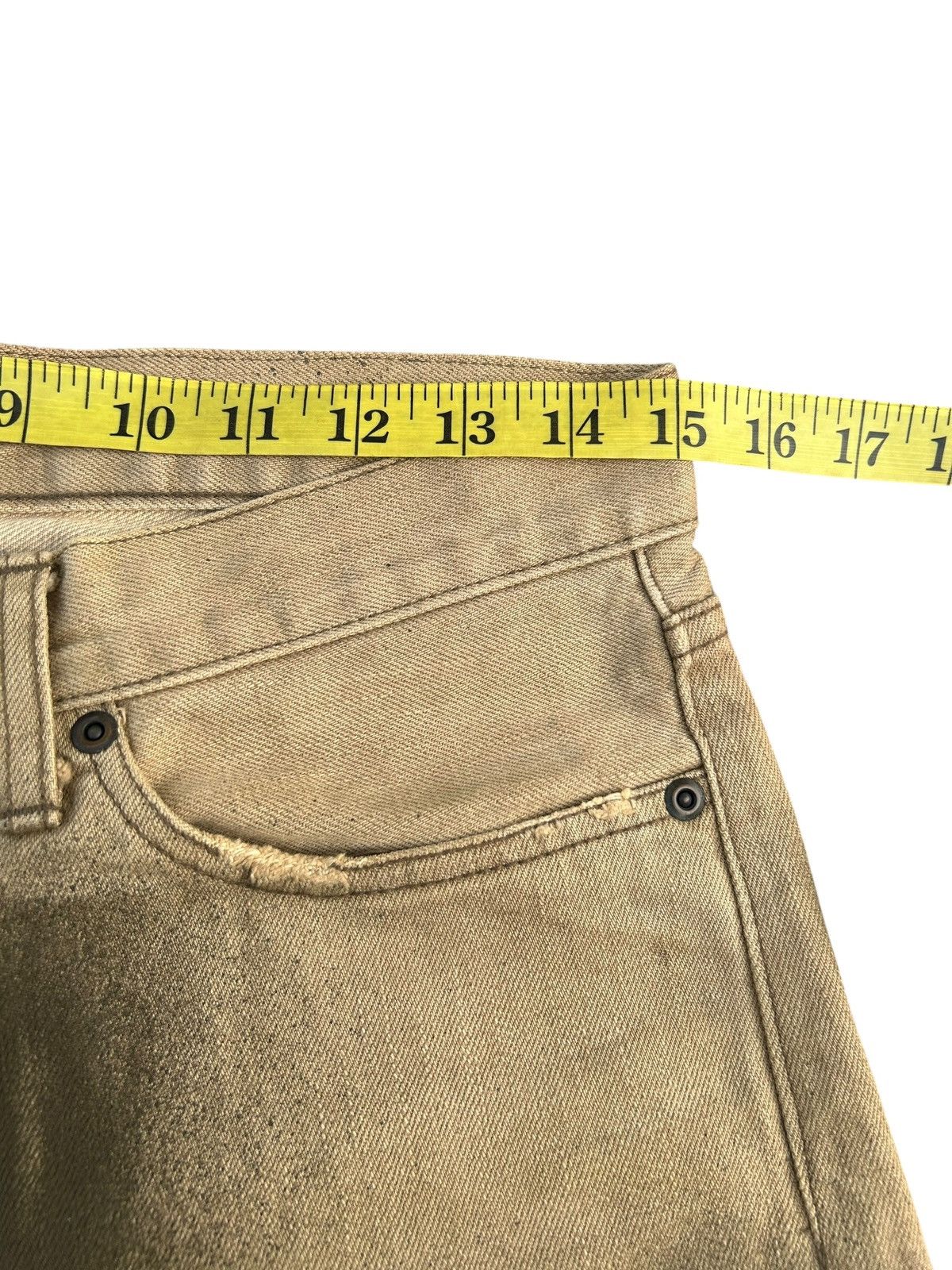 Kapital Japanese Brand Les Vis a Bois Selvedge Denim Jeans Rare 🎌 Size US 30 / EU 46 - 12 Thumbnail