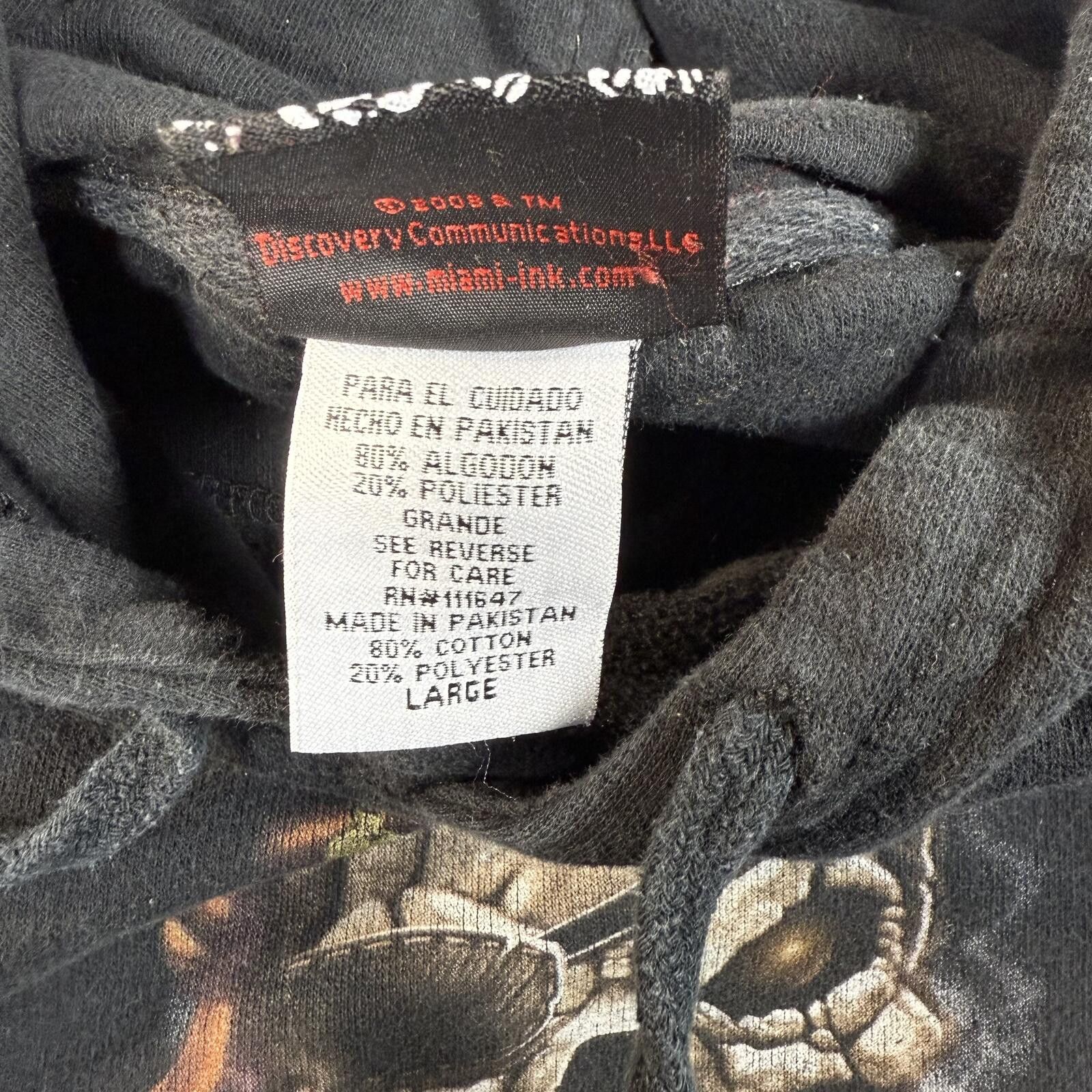 Other Miami Ink Pirates of the Cannabis Skull Hoodie Large Size US L / EU 52-54 / 3 - 7 Thumbnail