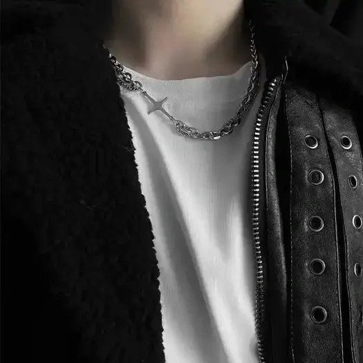 VIBE Retro punk necklace Size ONE SIZE - 3 Thumbnail