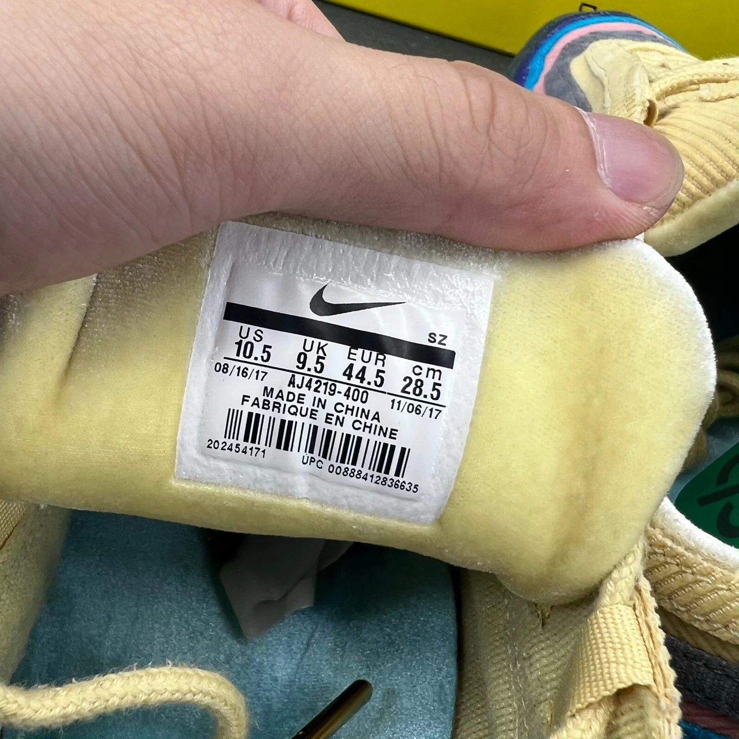 Nike max97 corduroy pants 44.5 new dbk orig box & accs Size US 11.5 / EU 44-45 - 7 Thumbnail