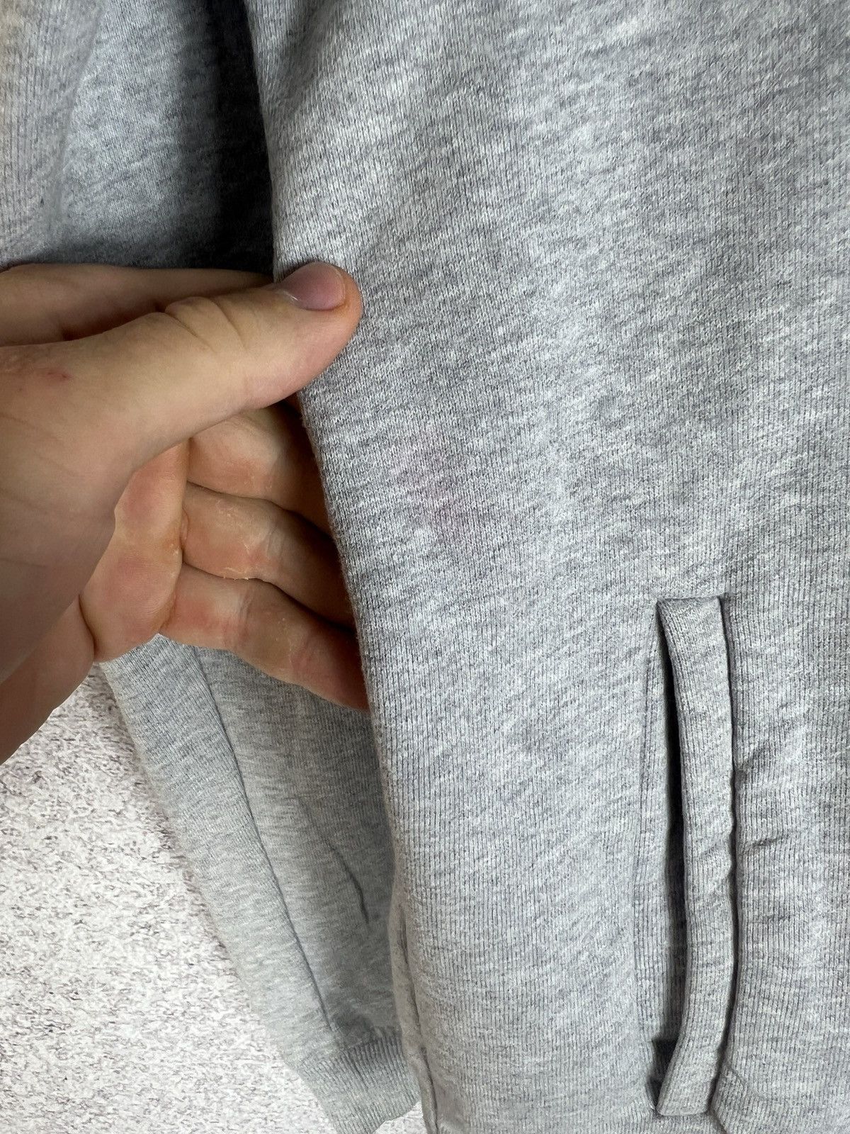 Allsaints Allsaints Basic Grey Zip Hoodie Heavy Cotton Size US M / EU 48-50 / 2 - 9 Thumbnail