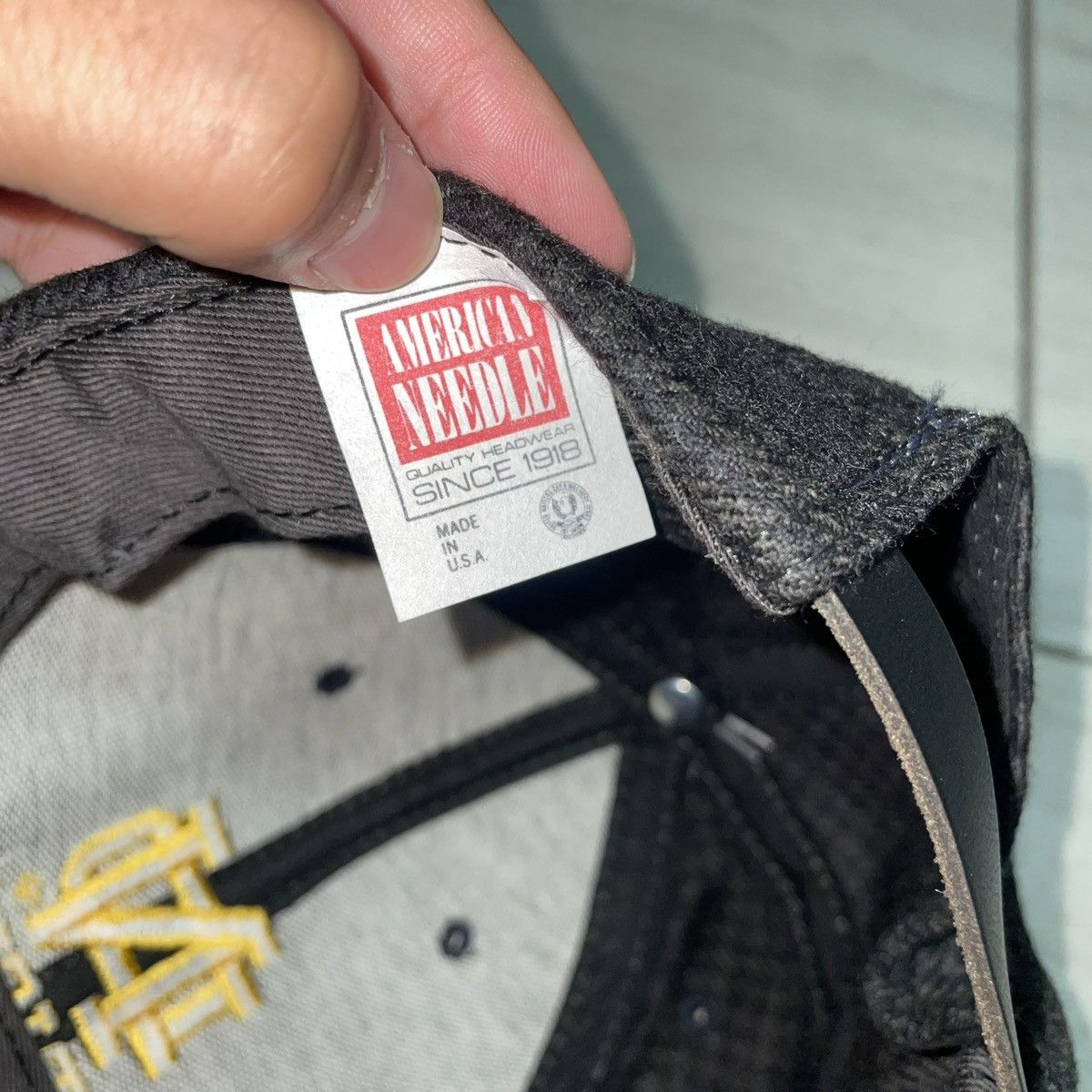 American Needle Notre Dame American Needle Strapback Size ONE SIZE - 5 Thumbnail