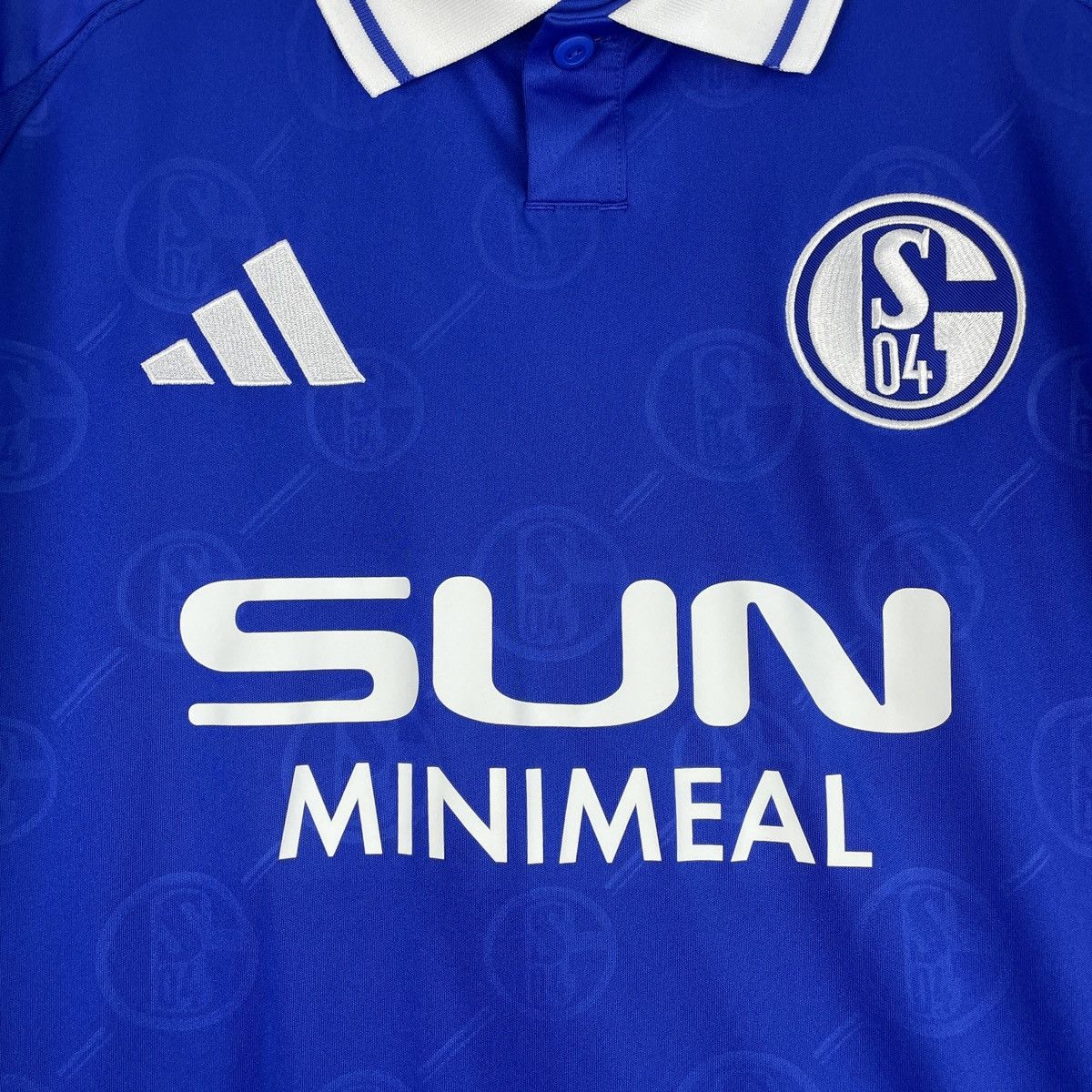 Adidas Schalke 04 Felipe Sanchez Home Adidas Jersey Shirt 2024/2025 Size US L / EU 52-54 / 3 - 3 Thumbnail